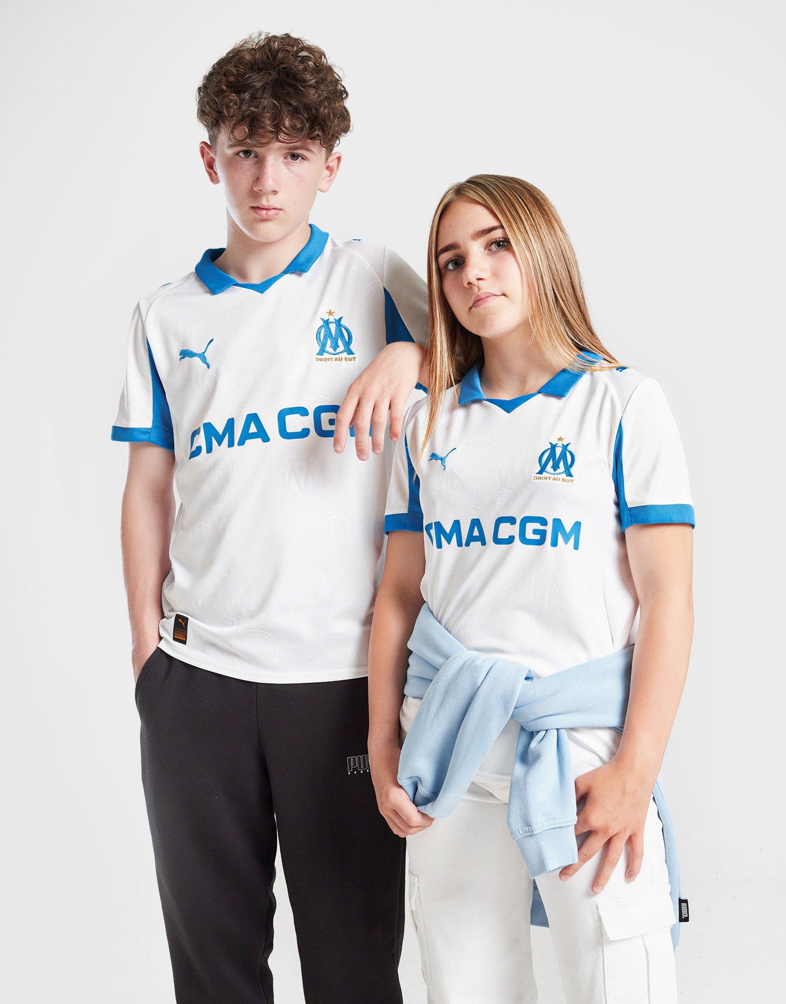 PUMA Olympique Marseille 2025/26 Home Shirt Junior