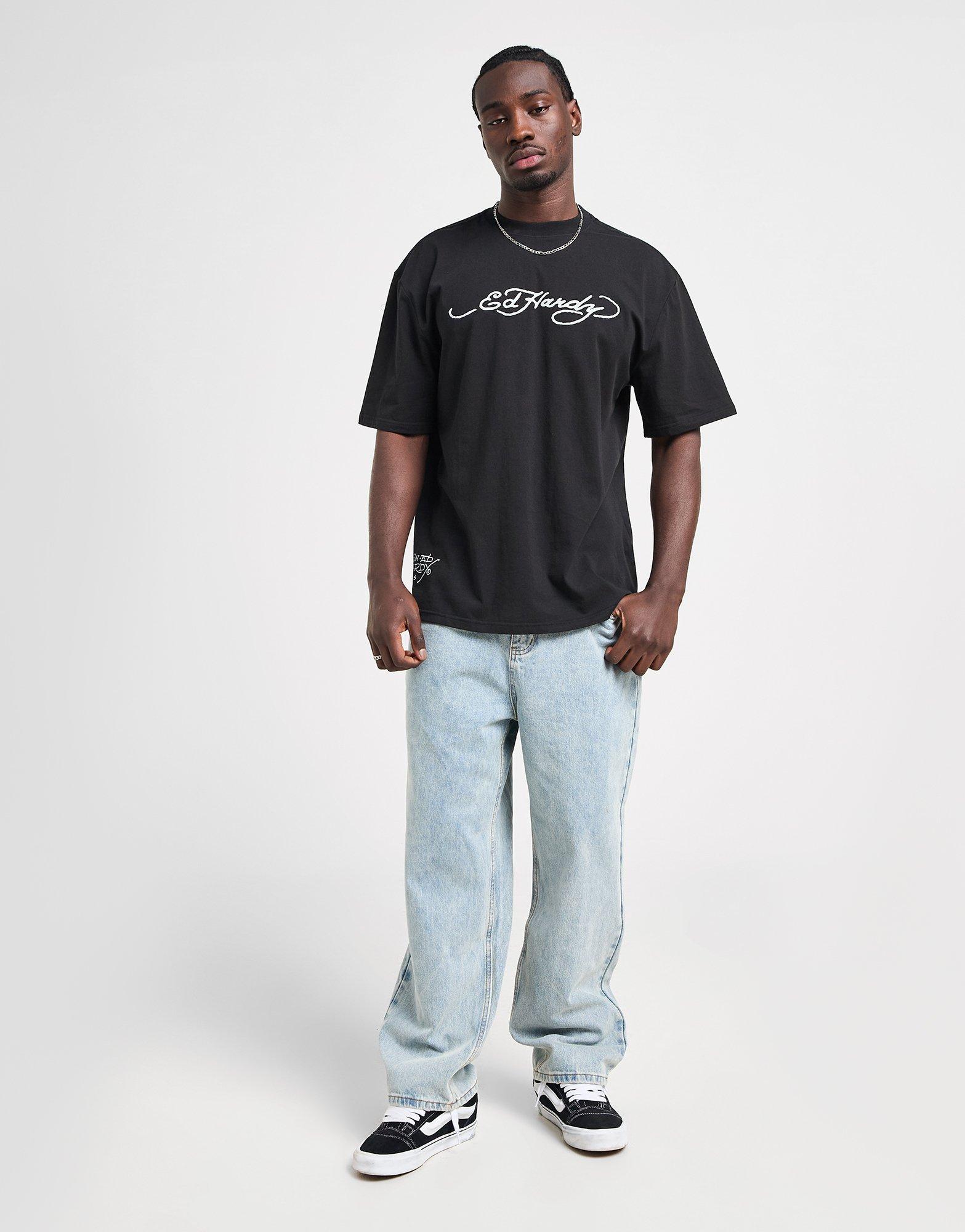 Ed Hardy Jean Black Widow