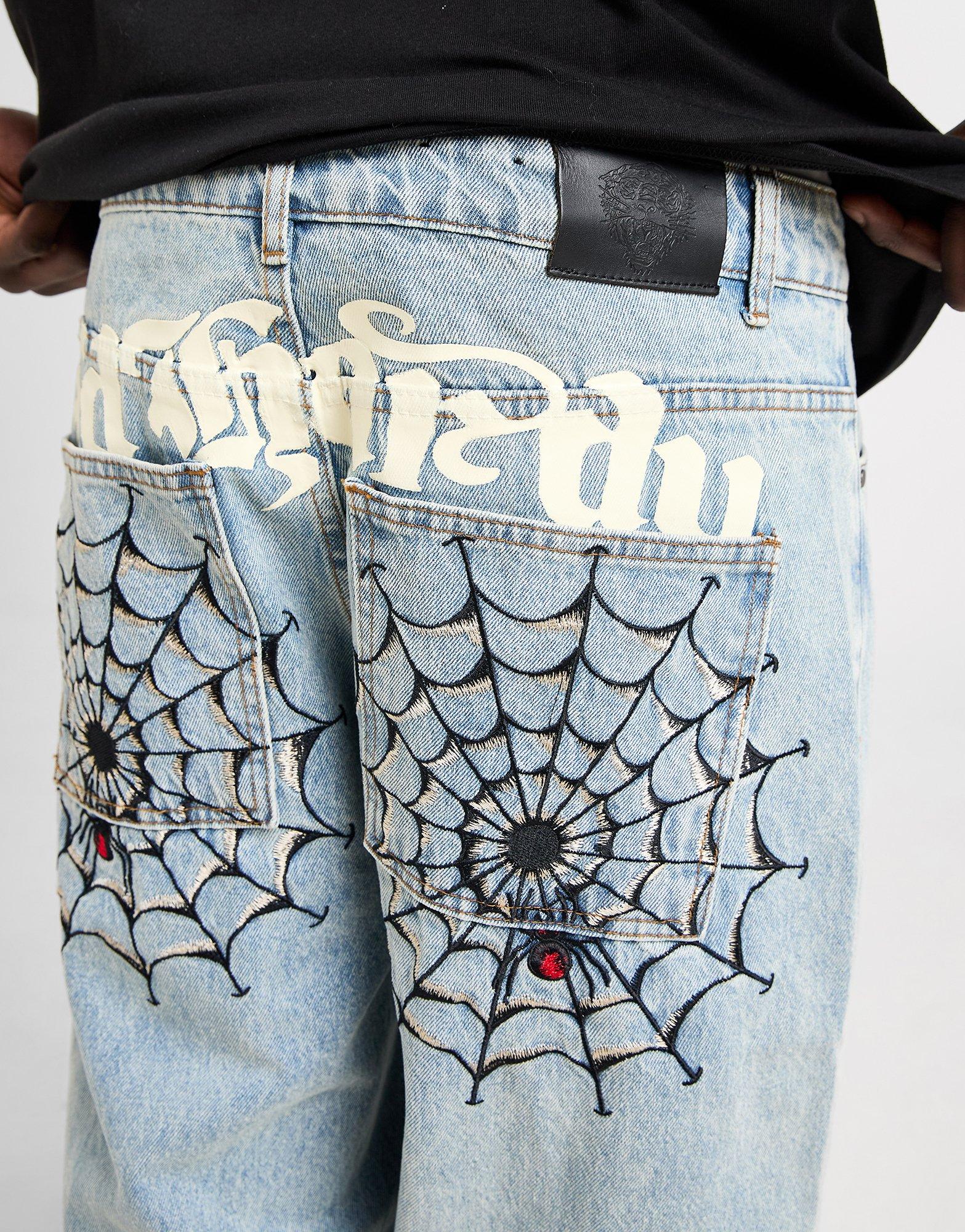 Ed Hardy Jean Black Widow