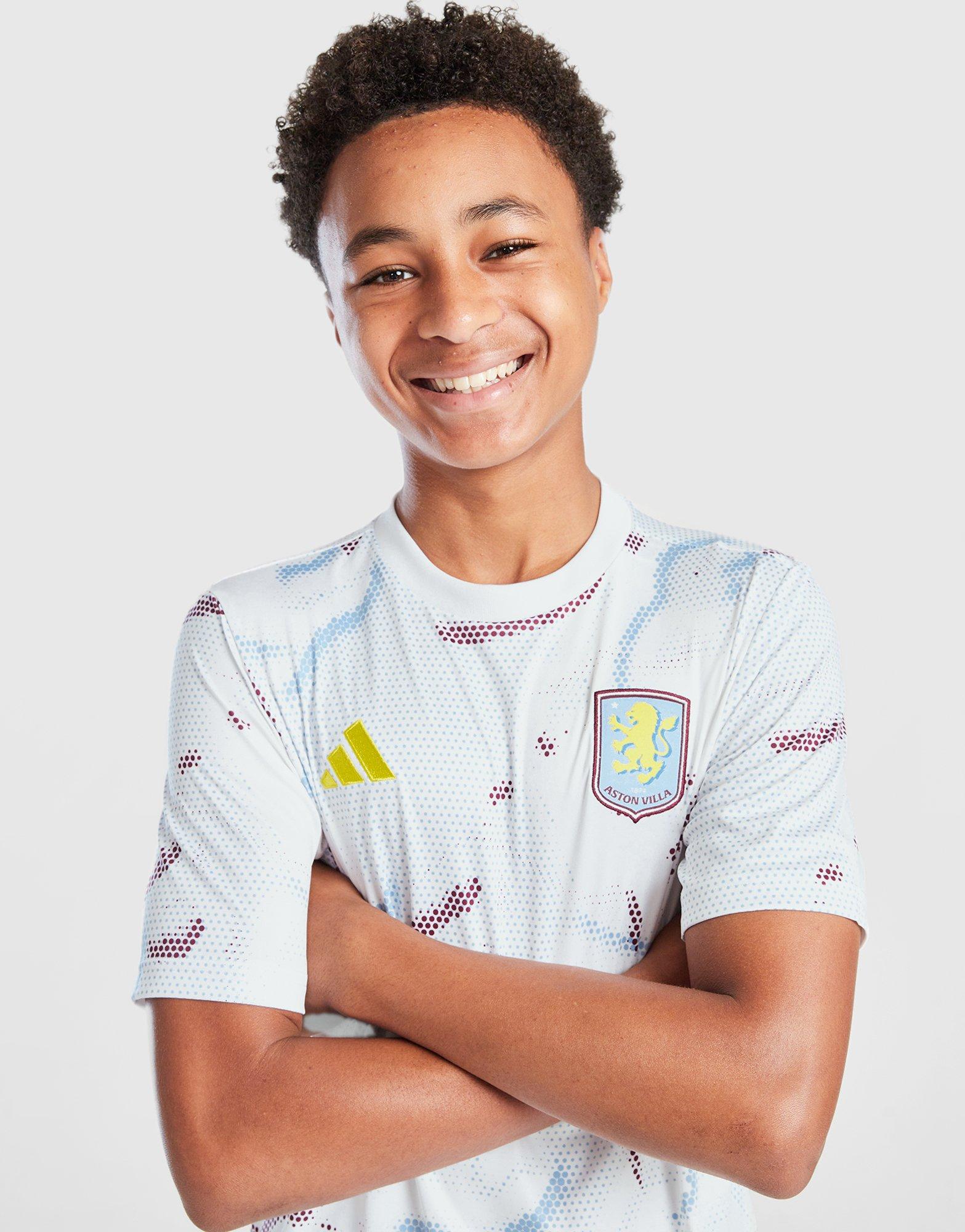 adidas Aston Villa FC Pre Match Shirt Junior