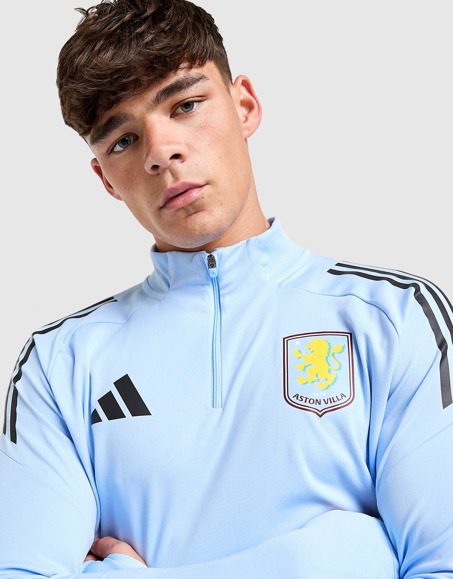 Blue adidas Aston Villa FC Training Top | JD Sports UK