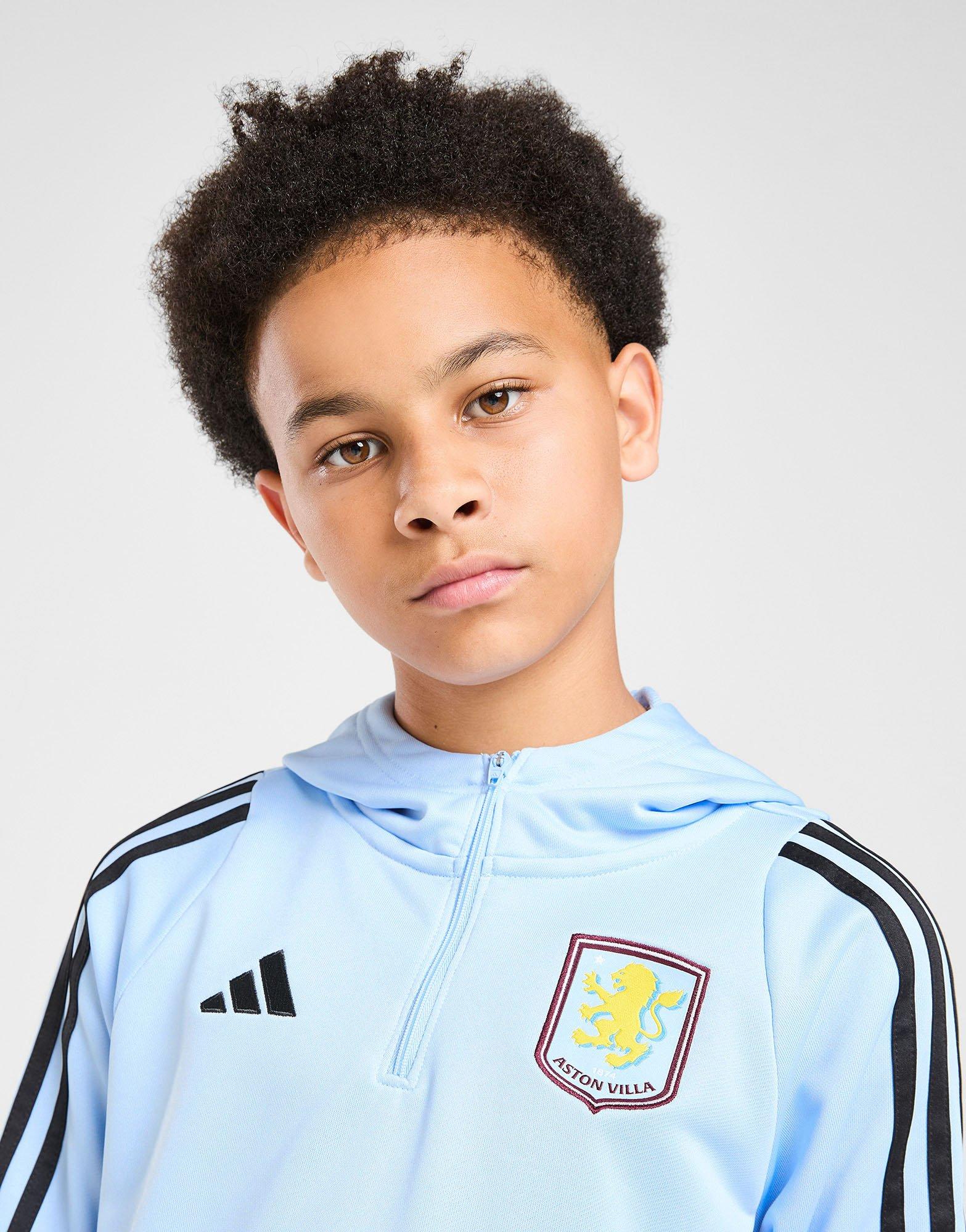 adidas Aston Villa FC Training Hoodie Junior