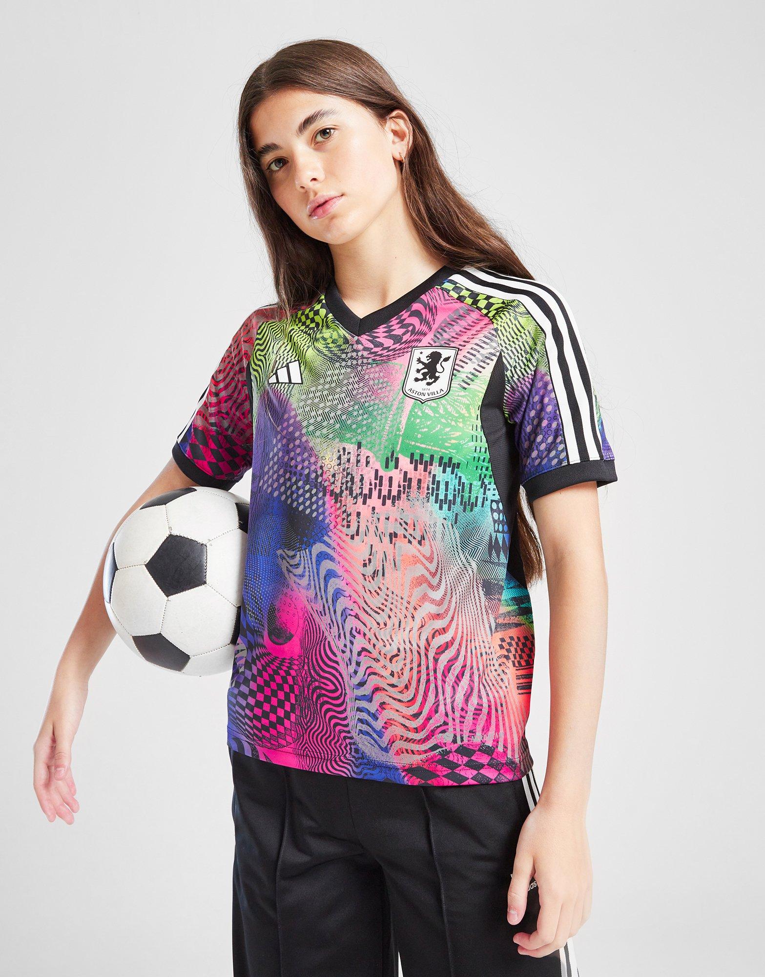 adidas Aston Villa FC Pride Shirt Junior