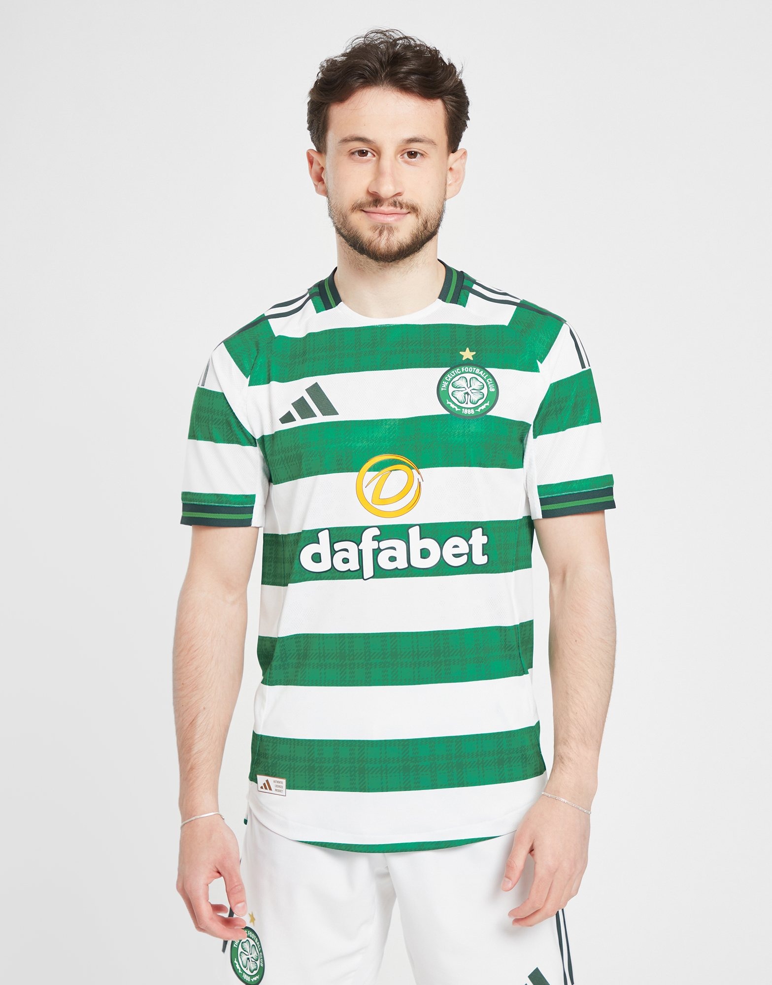 White adidas Celtic 2025/26 Home Shirt - JD Sports Global
