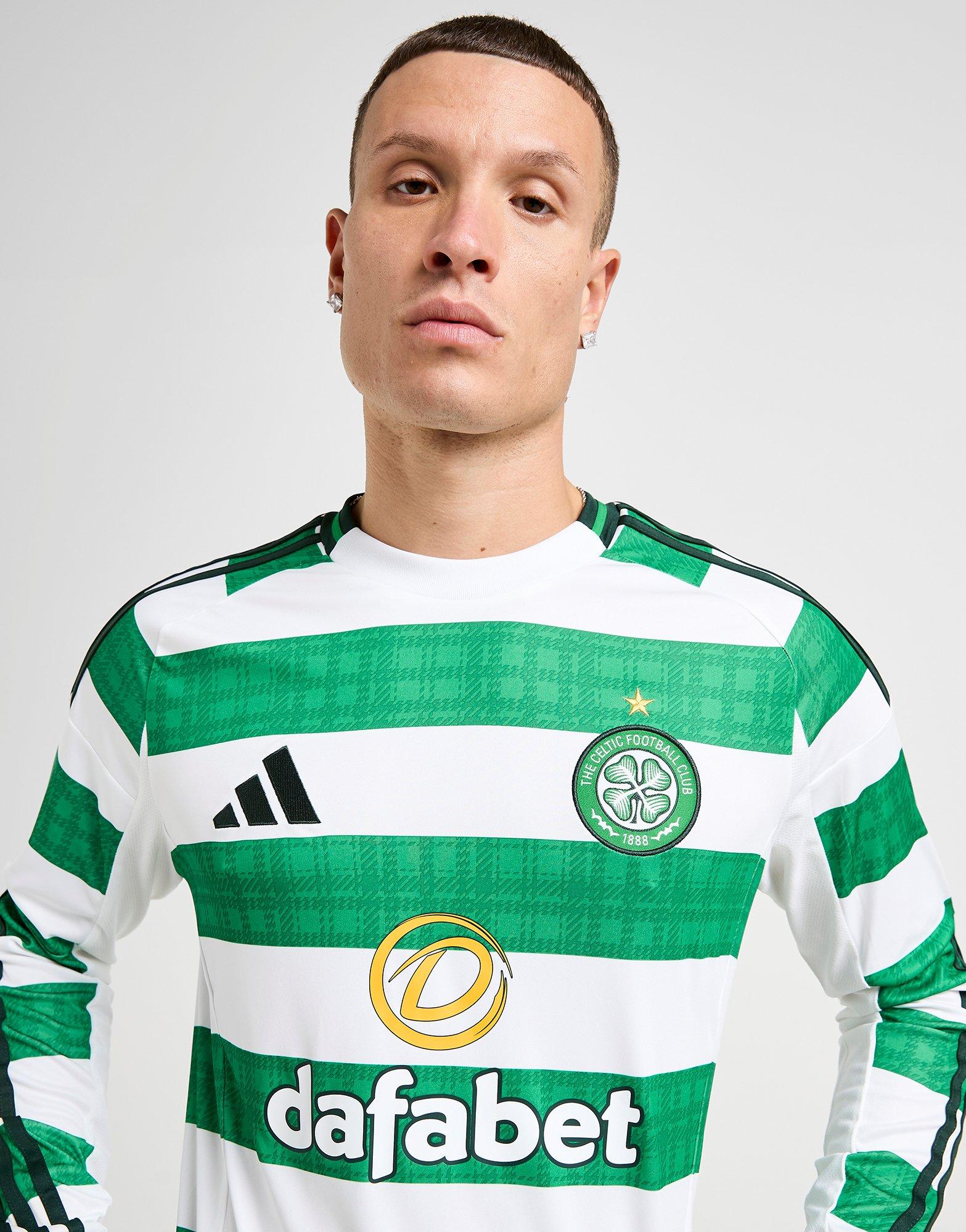 adidas Celtic 2025/26 Long Sleeve Home Shirt