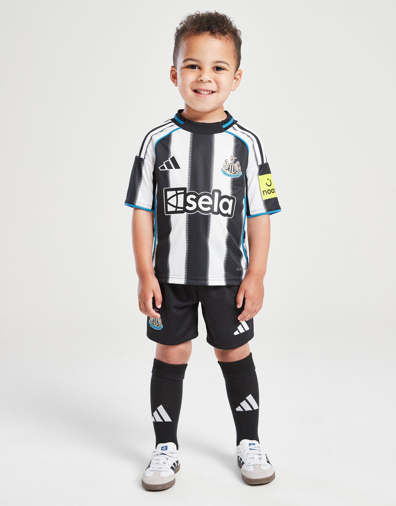 adidas Equipación Newcastle United FC 2025/26 primera equipación infantil