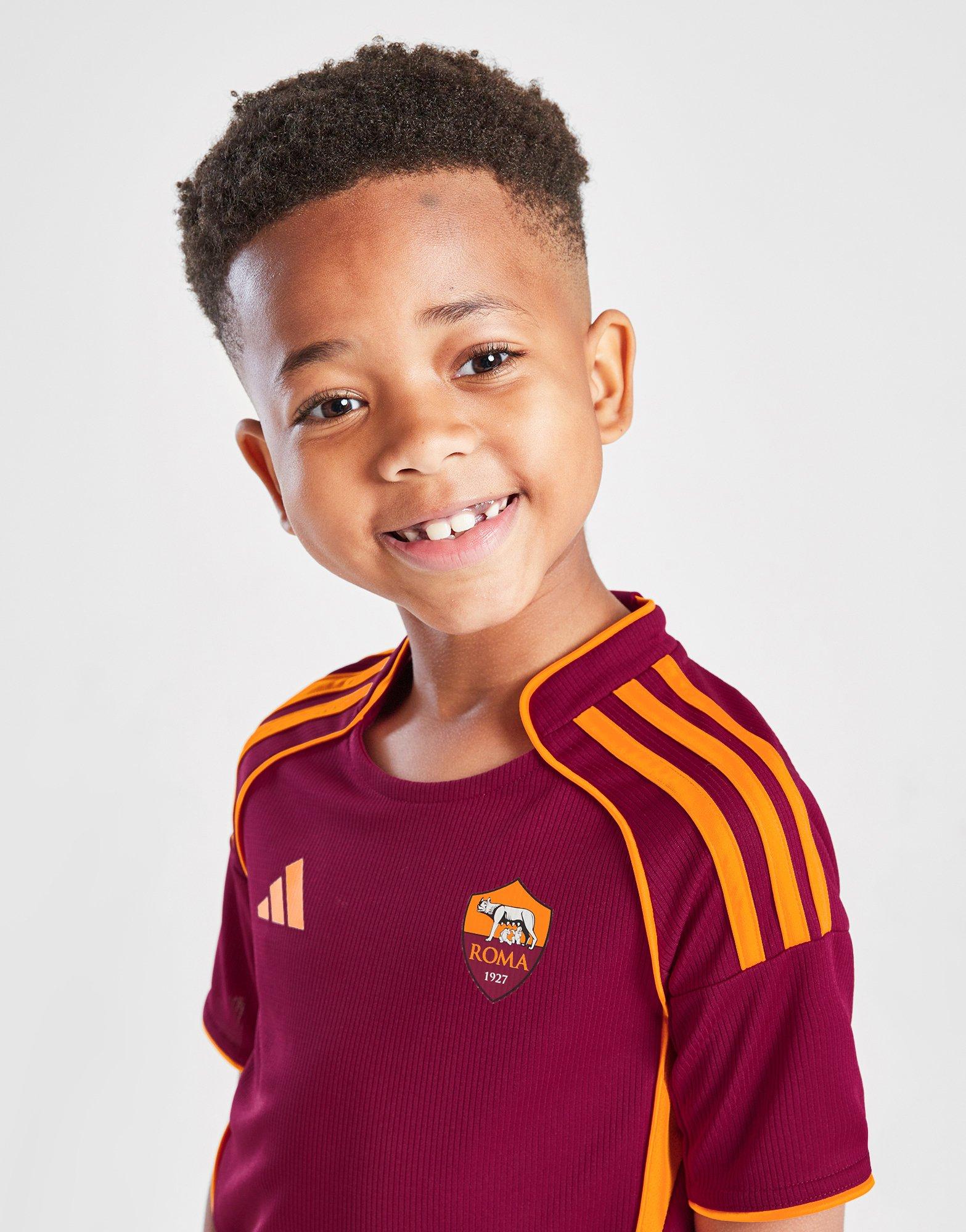 adidas AS Roma 2025/26 Home Kit Children