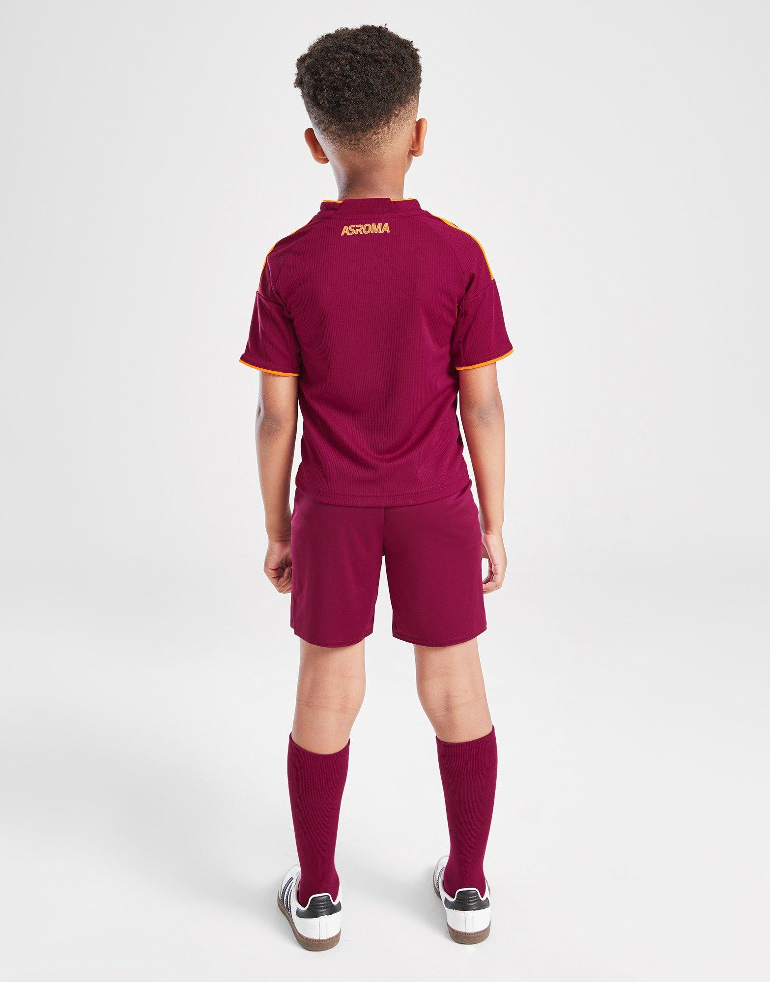 adidas AS Roma 2025/26 Home Kit Children