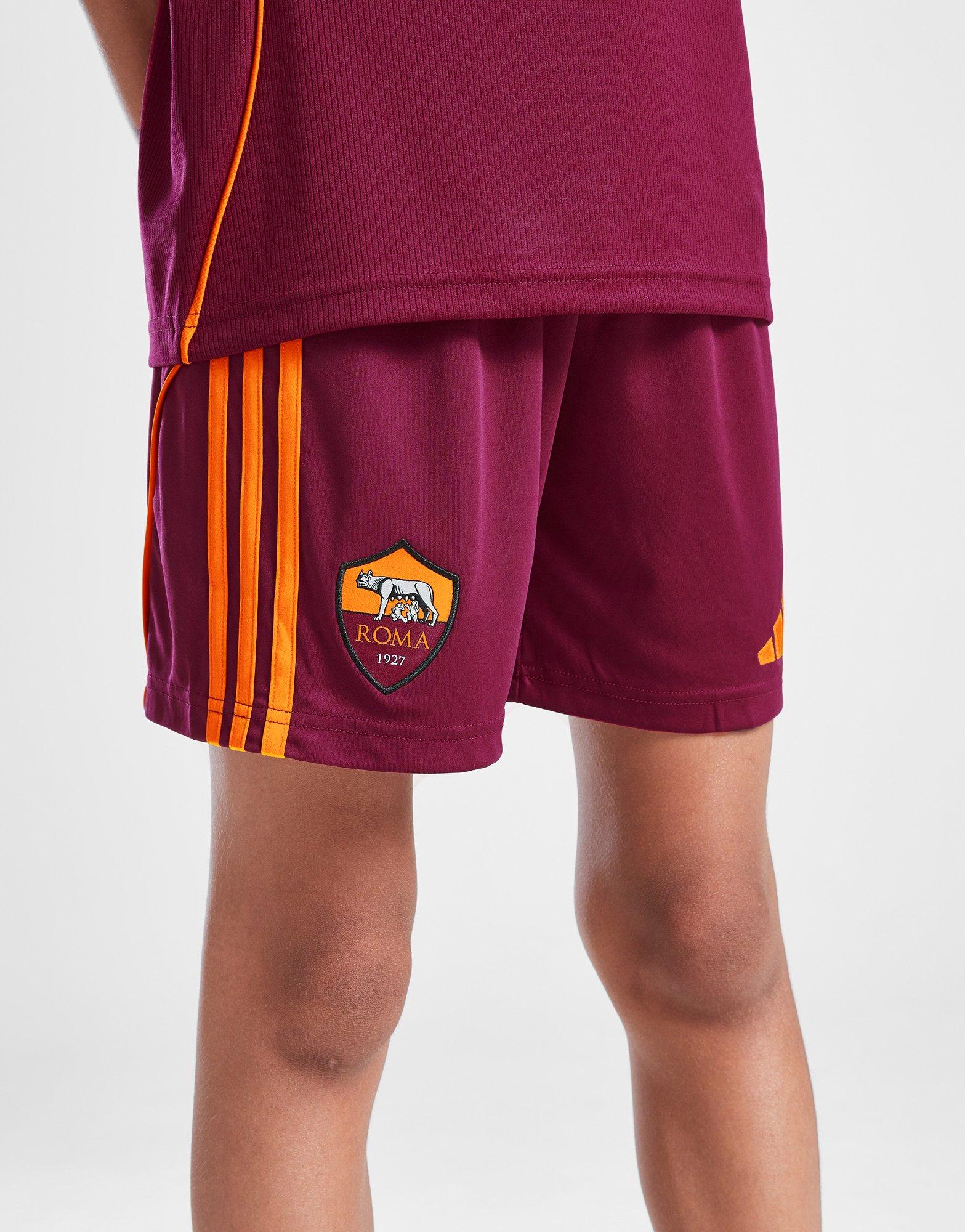 adidas AS Roma 2025/26 Home Shorts Junior
