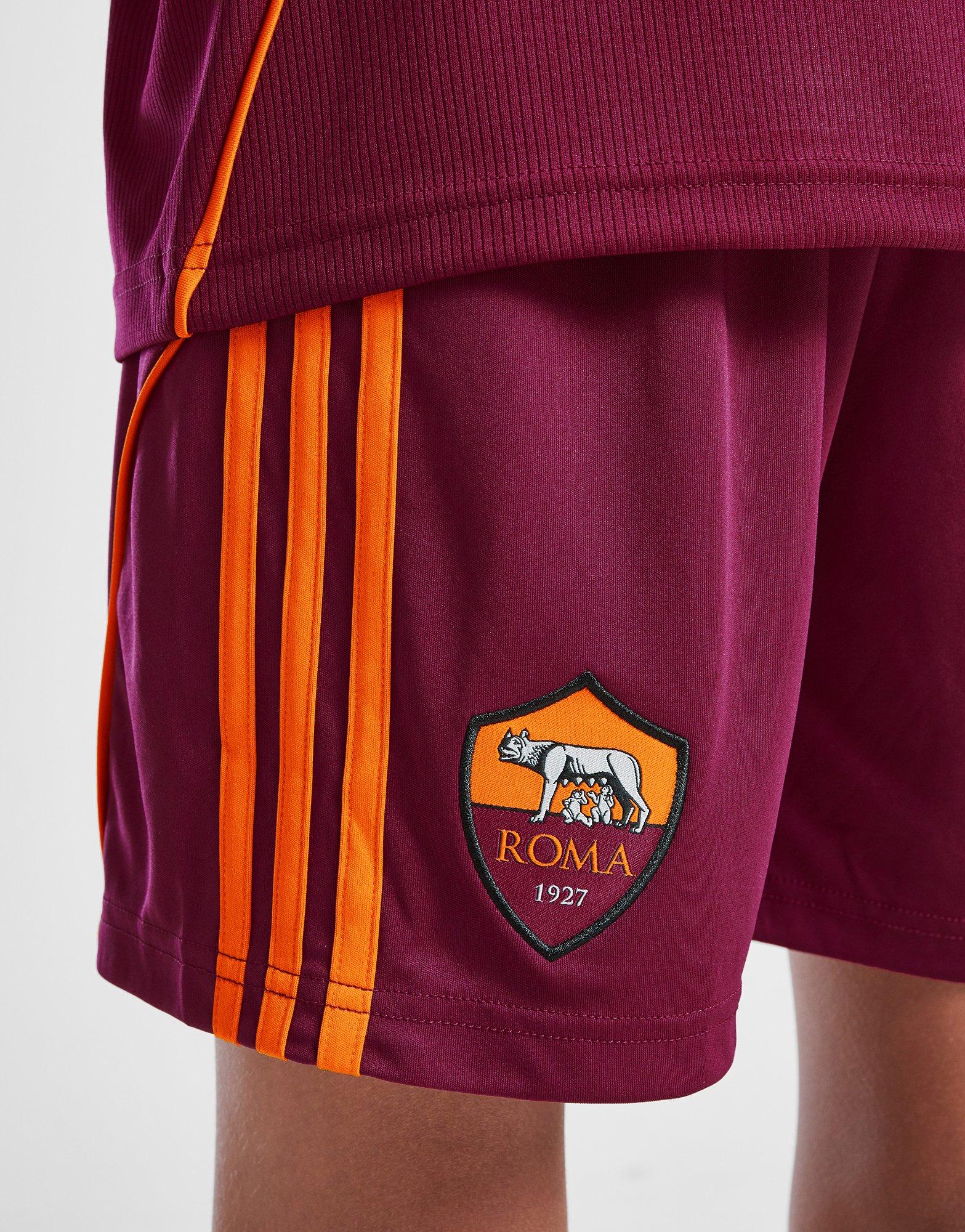 adidas AS Roma 2025/26 Home Shorts Junior