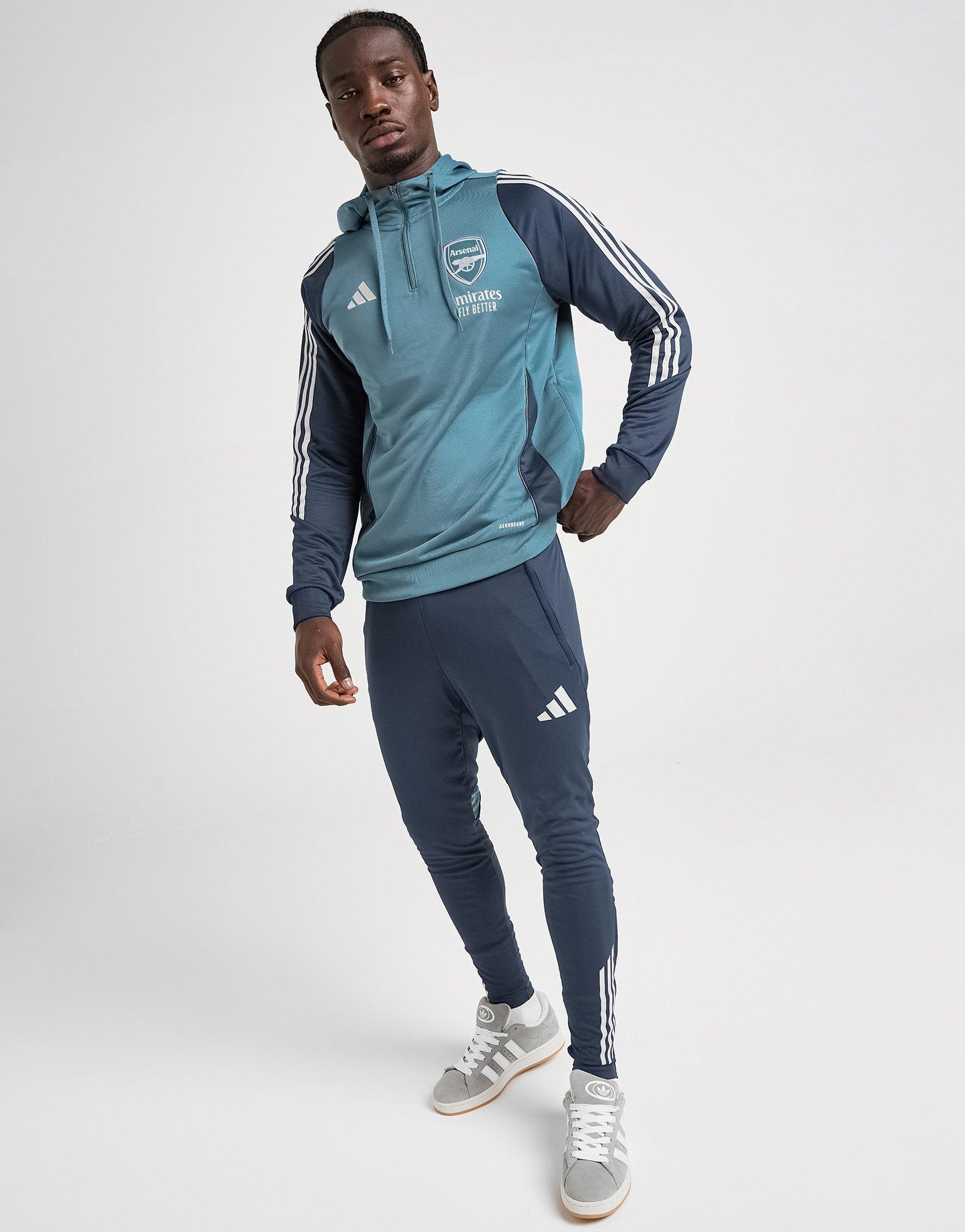 Blue adidas Arsenal FC Training Hoodie - JD Sports Global