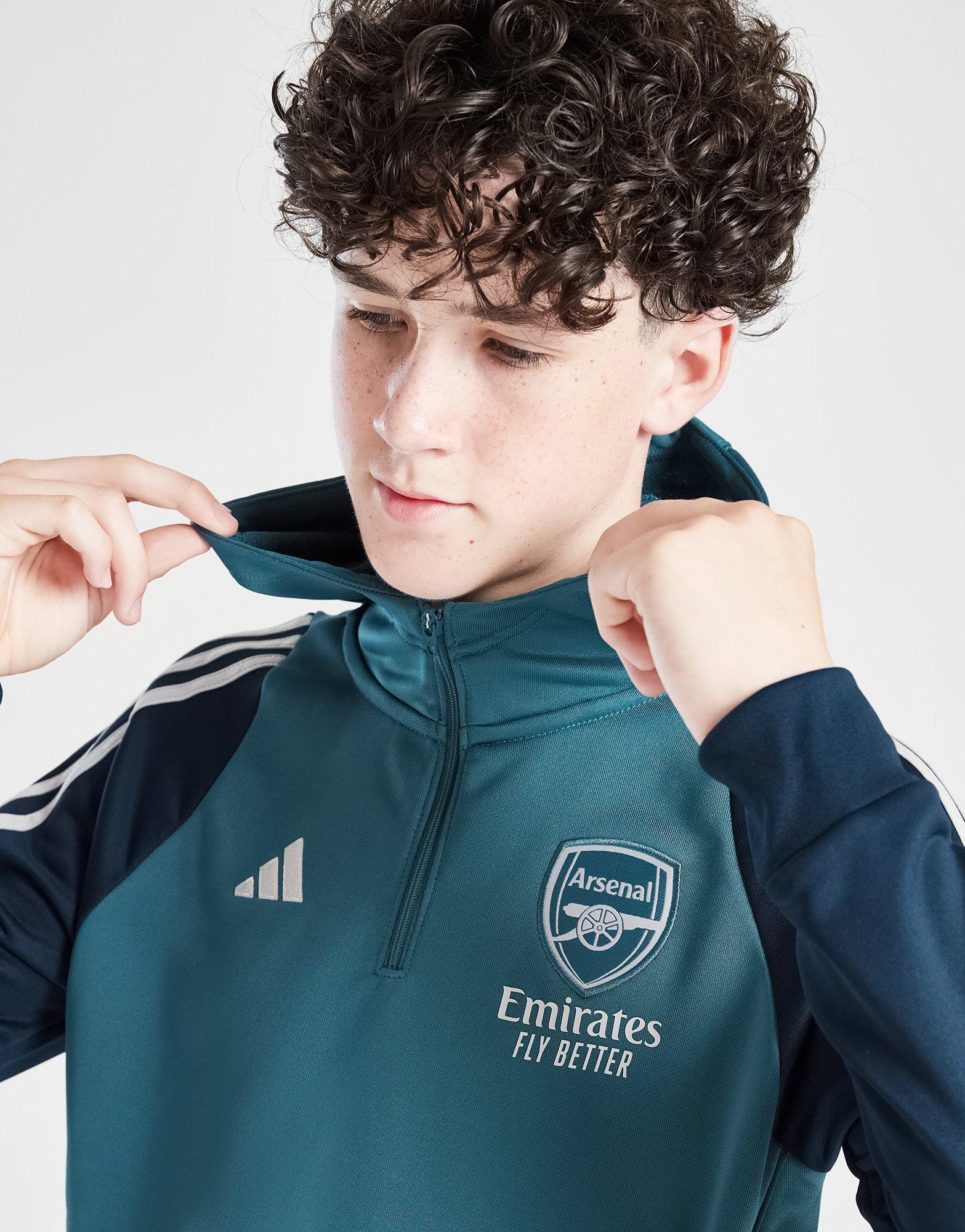 adidas Arsenal FC Training 1/4 Zip Hoodie Junior