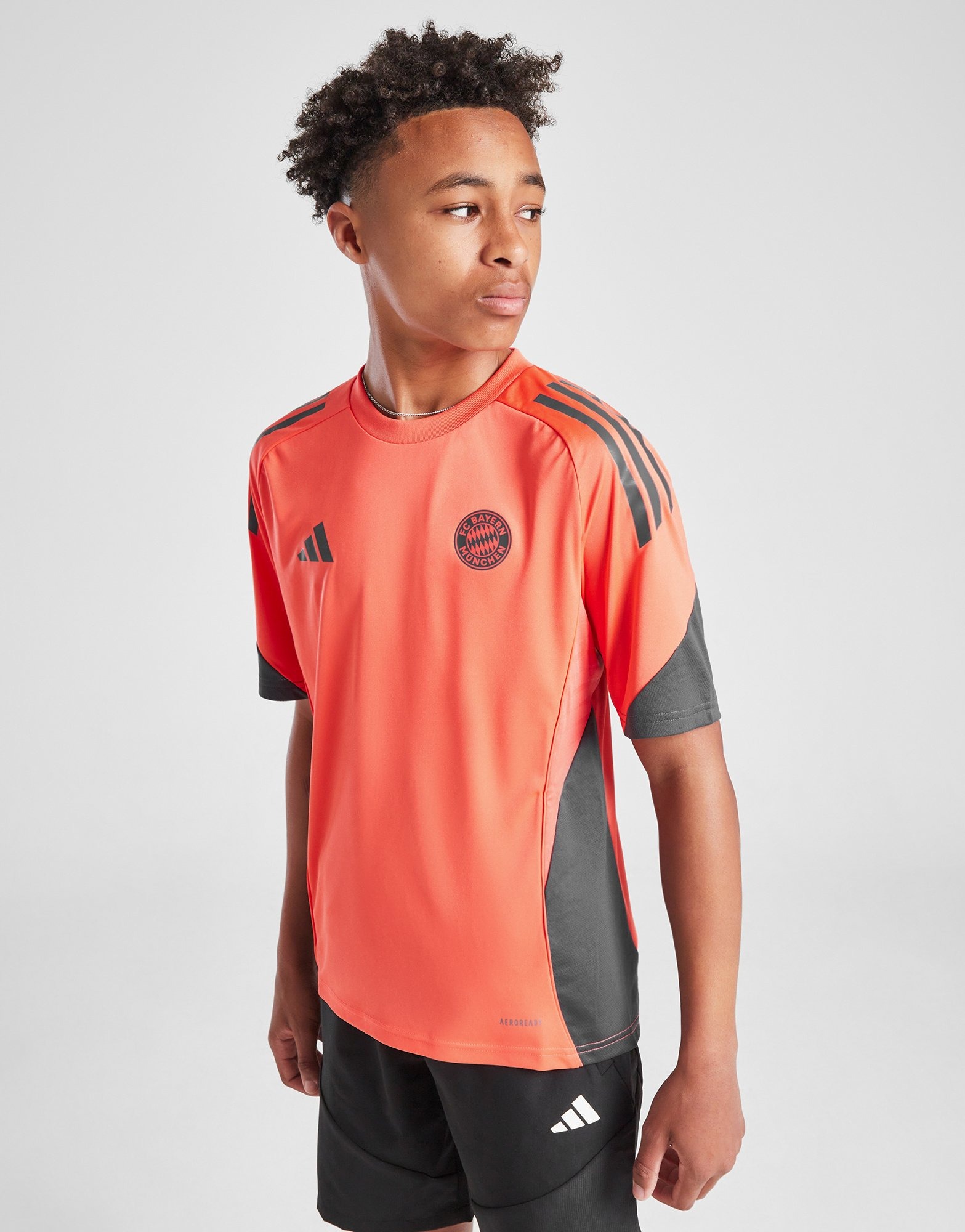 Pink adidas FC Bayern Munich Training Shirt Junior - JD