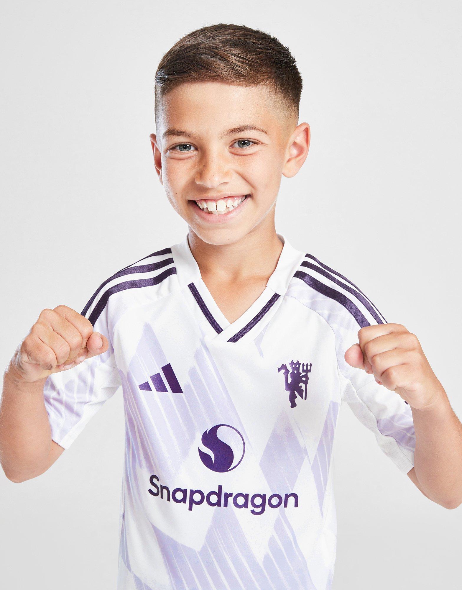 adidas Manchester United 2025/26 Away Kit Children