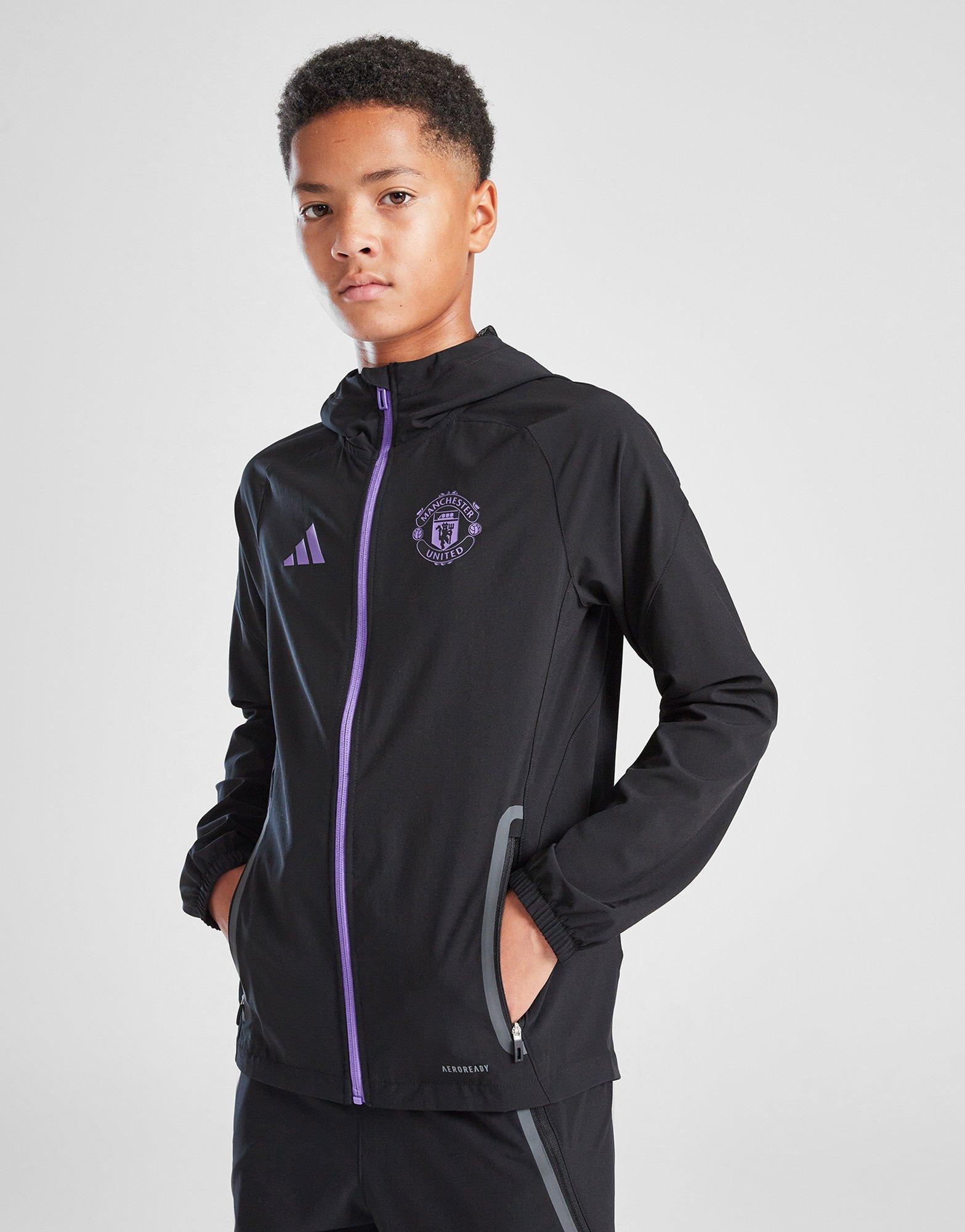 adidas Manchester United FC Tiro25 Vis Tech Jacket Junior