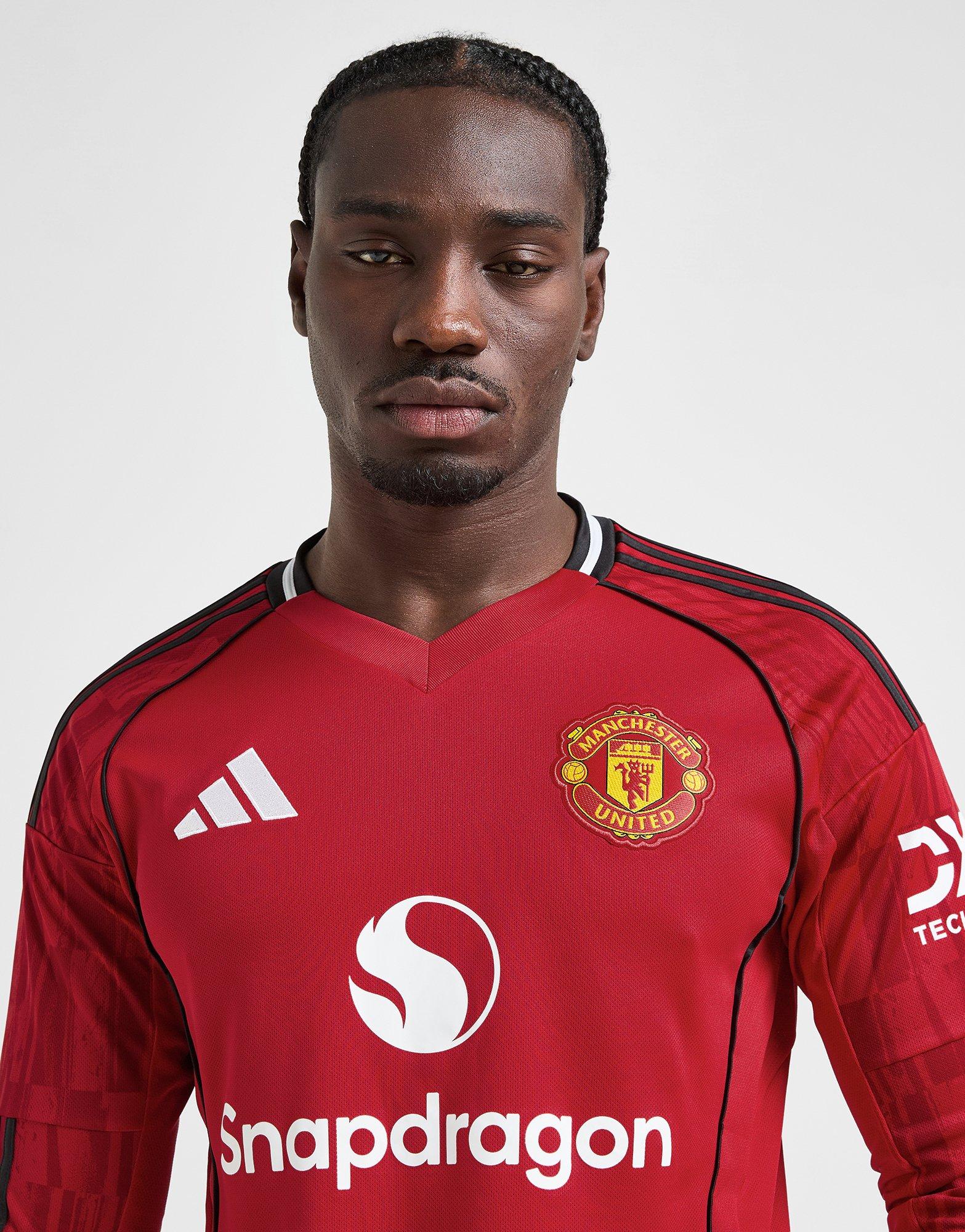 adidas Manchester United FC 2025/26 Long Sleeve Home Shirt