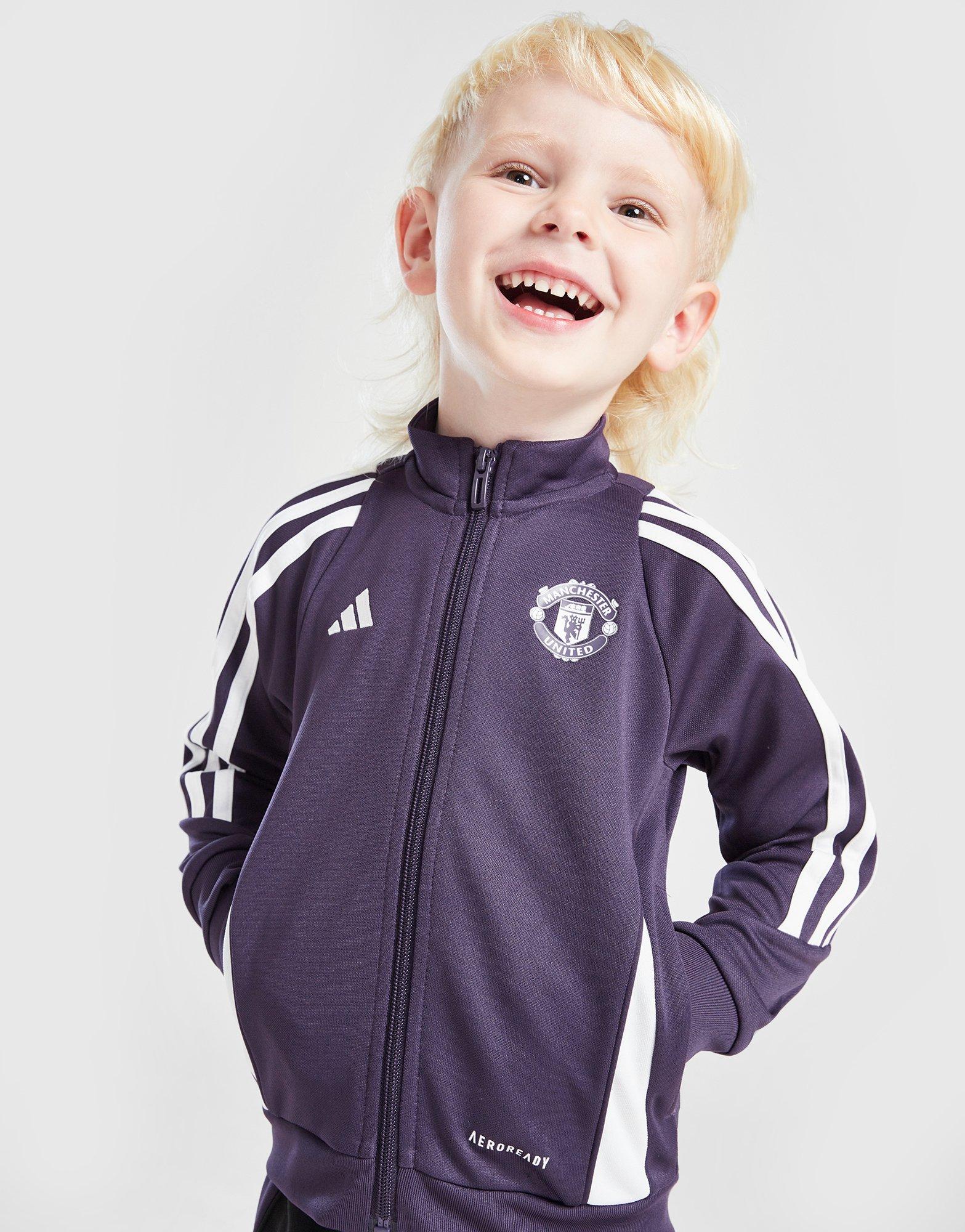 adidas Manchester United FC Training Tracksuit Children