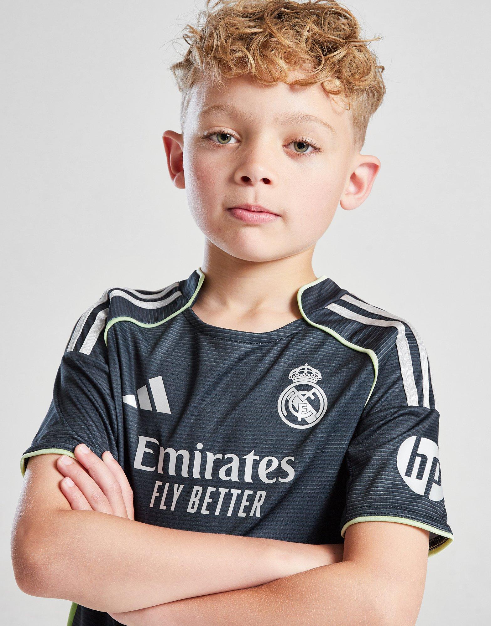 adidas Real Madrid 2025/26 Away Kit Children