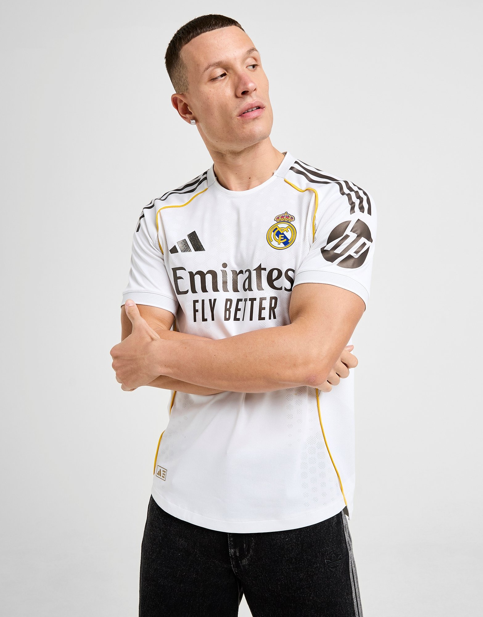 adidas Real Madrid シャツ Mサイズ White adidas Real Madrid 2025/26 Match Home Shirt - JD Sports Global