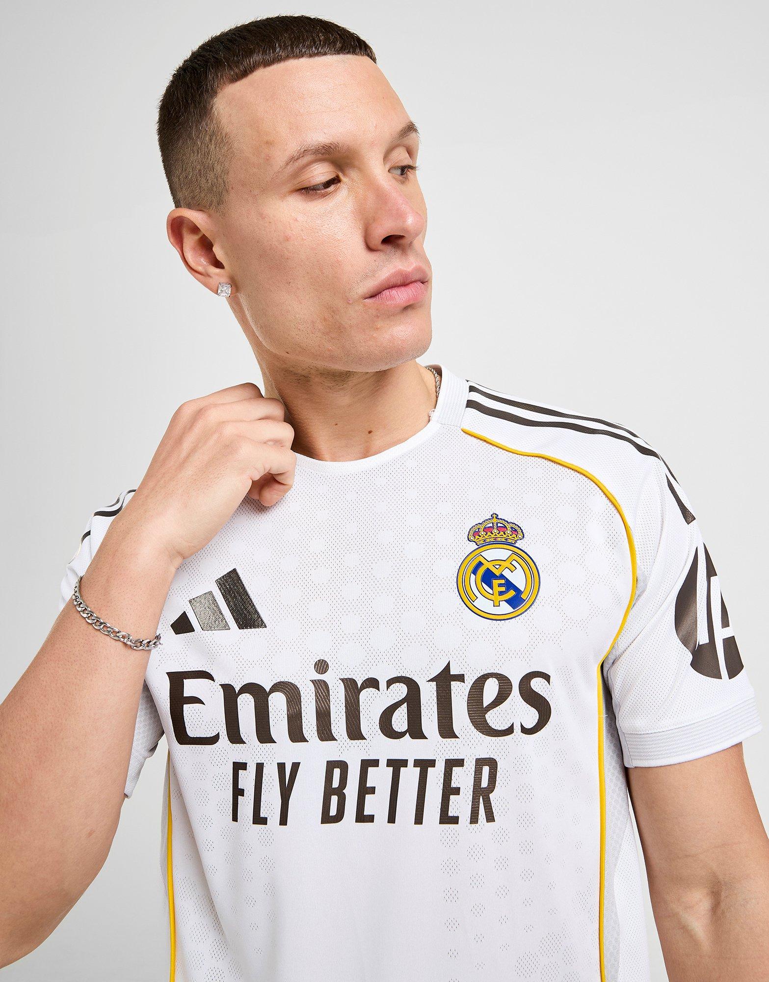 adidas Real Madrid ホワイトシャツ White adidas Real Madrid 2025/26 Match Home Shirt - JD