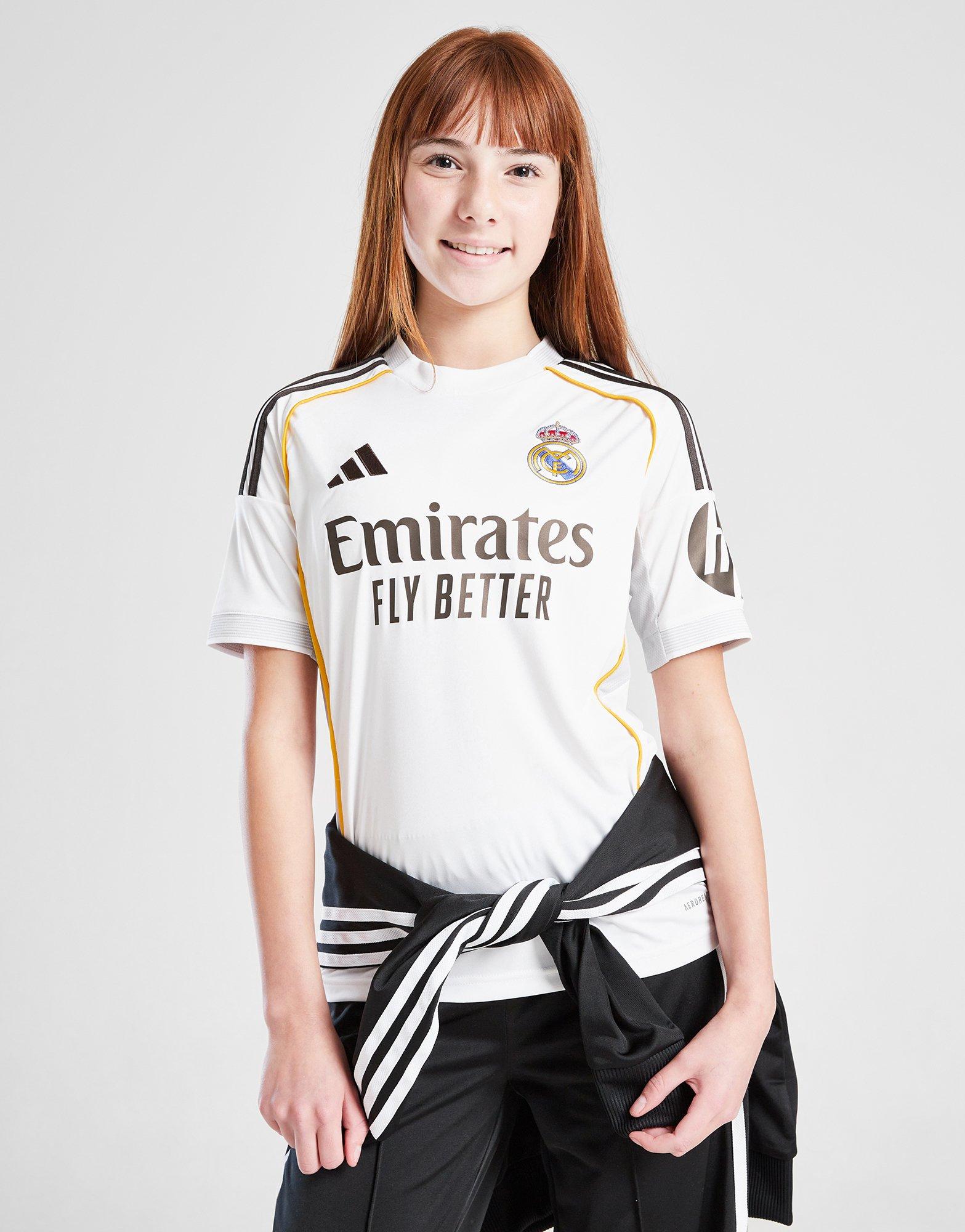 adidas Real Madrid 2025/26 Home Shirt Junior