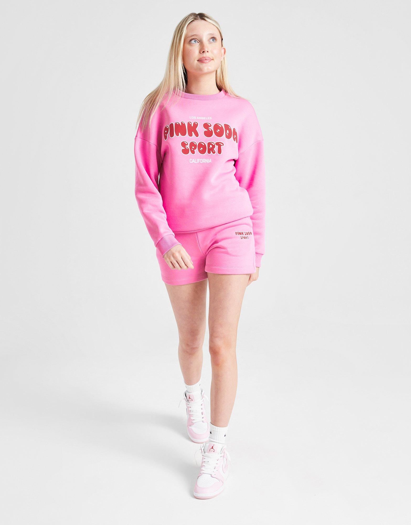 Pink Soda Sport Girls' Ripple Crew Sweatshirt Junior