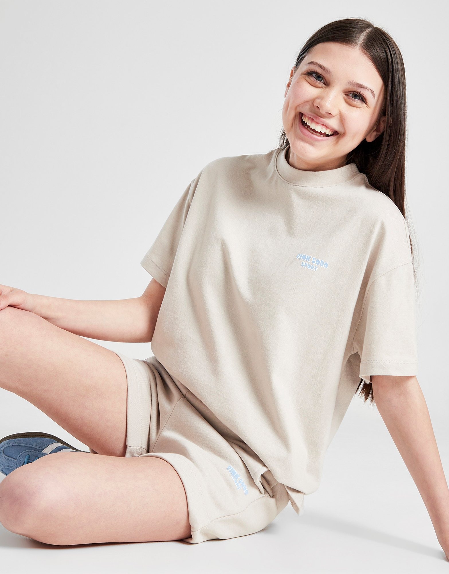 Pink Soda Sport Girls' Ripple T-Shirt Kinder Braun - JD Sports Österreich