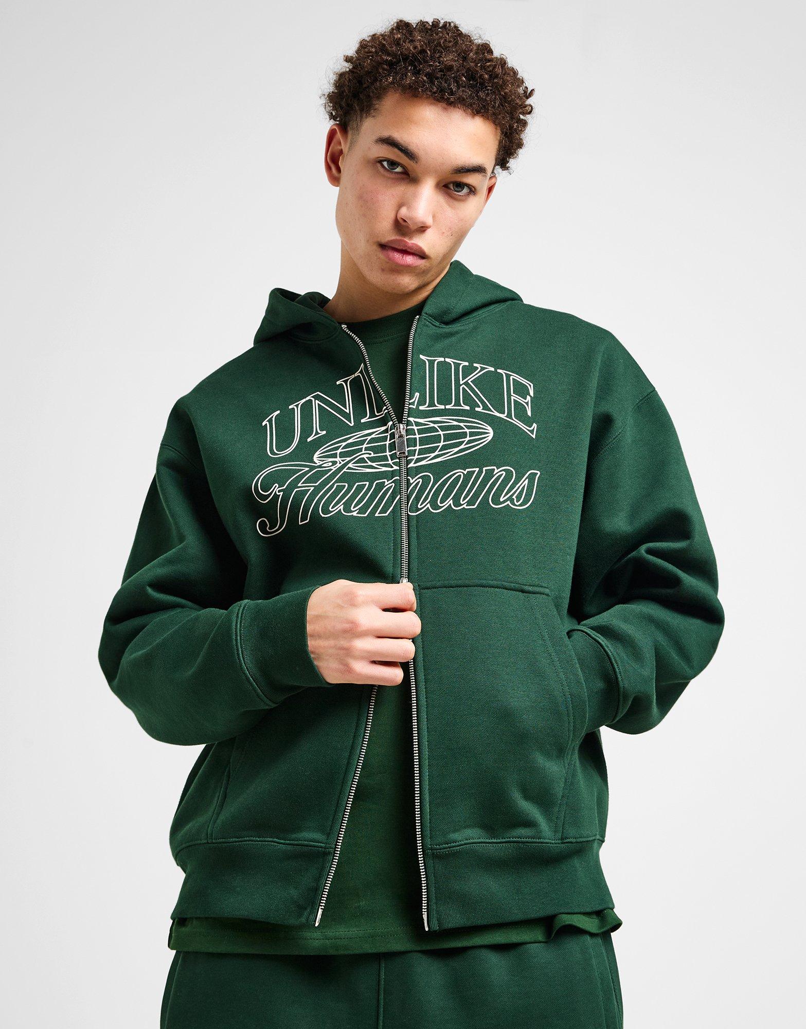 Womens Hoodie Adidas Originals Green Easy Hoody Green Unlike