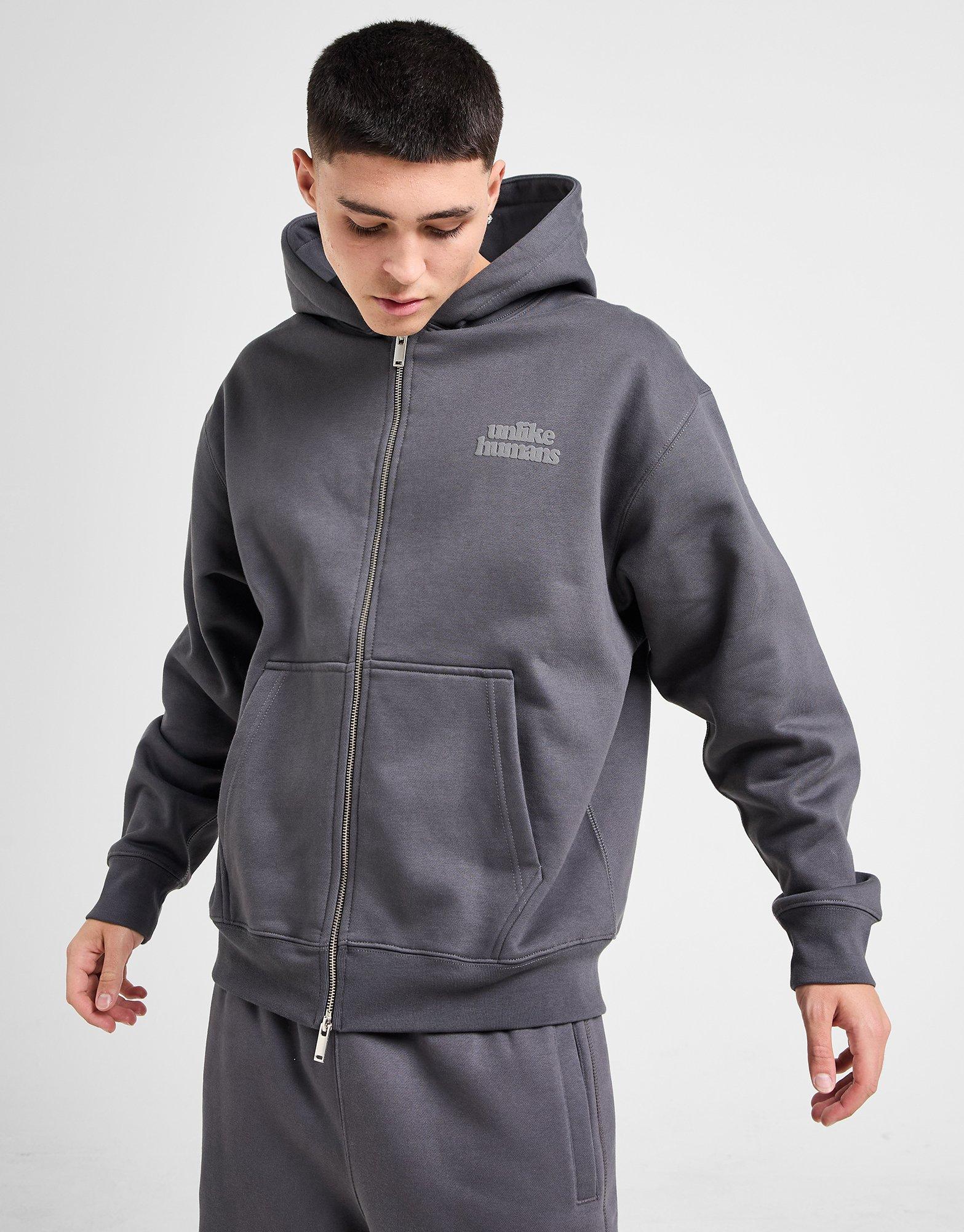 Unlike Humans Bubble Zip-Through Hoodie