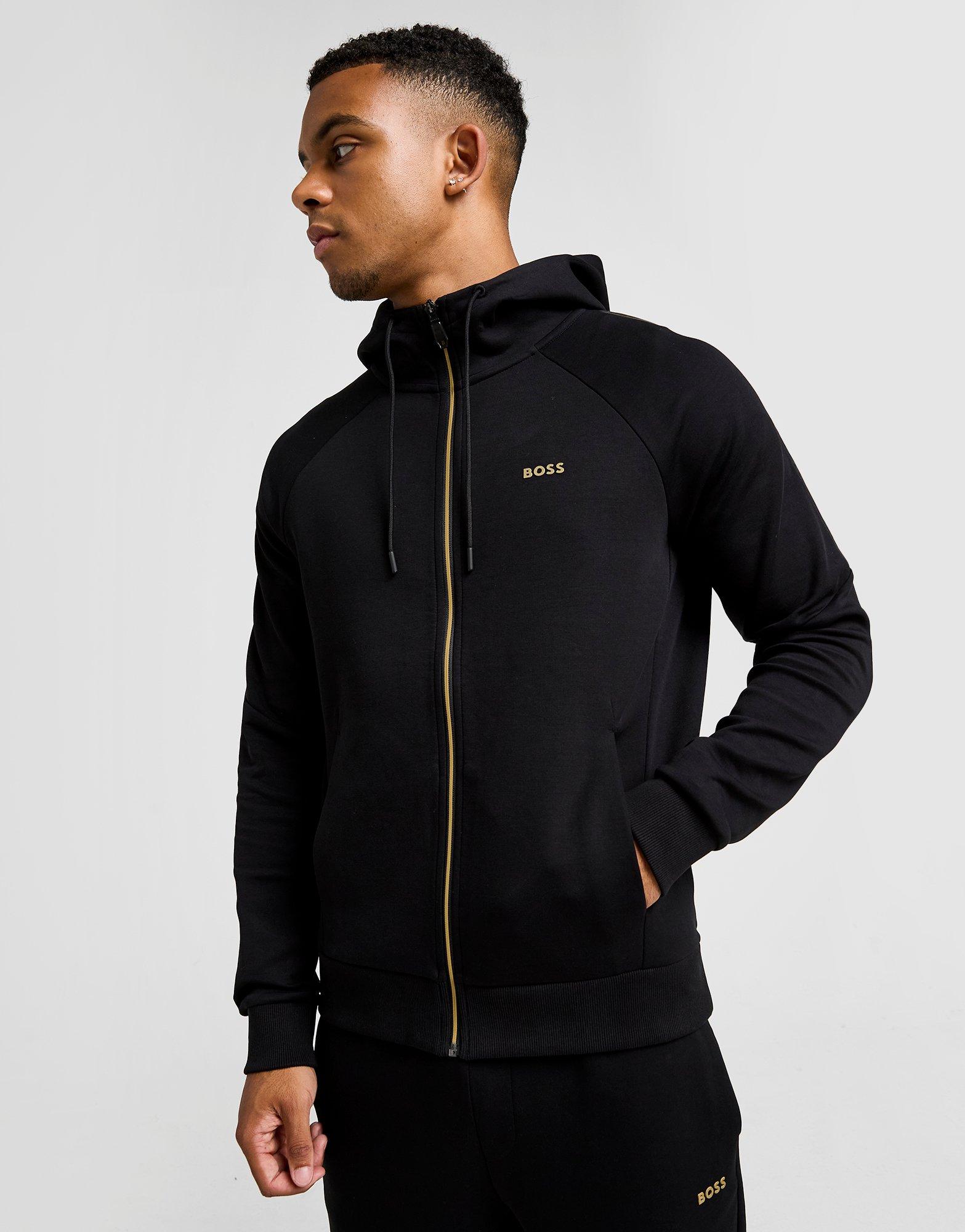 BOSS Sudadera con capucha Saggy Full Zip