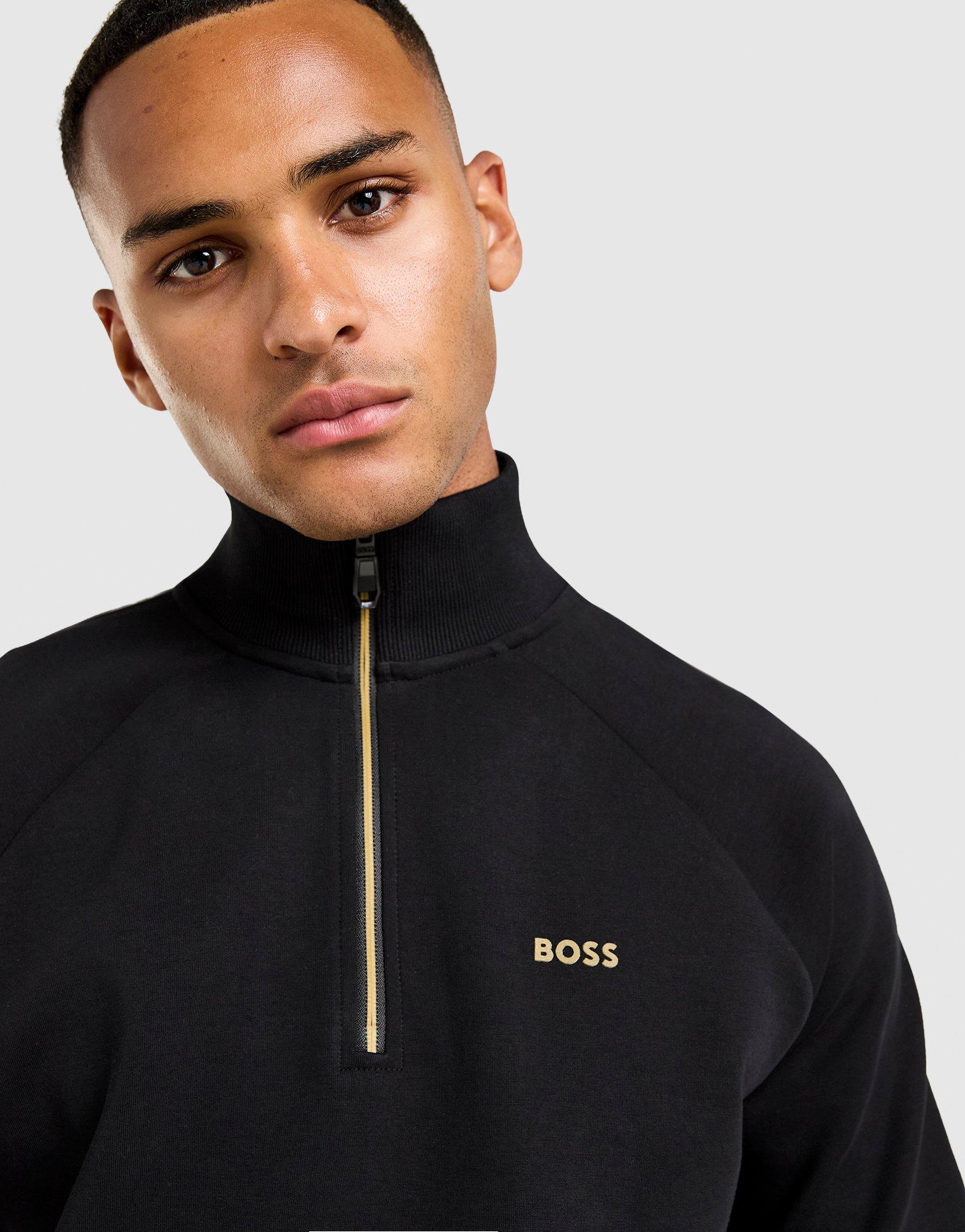 BOSS Sudadera Tape 1/2 Zip