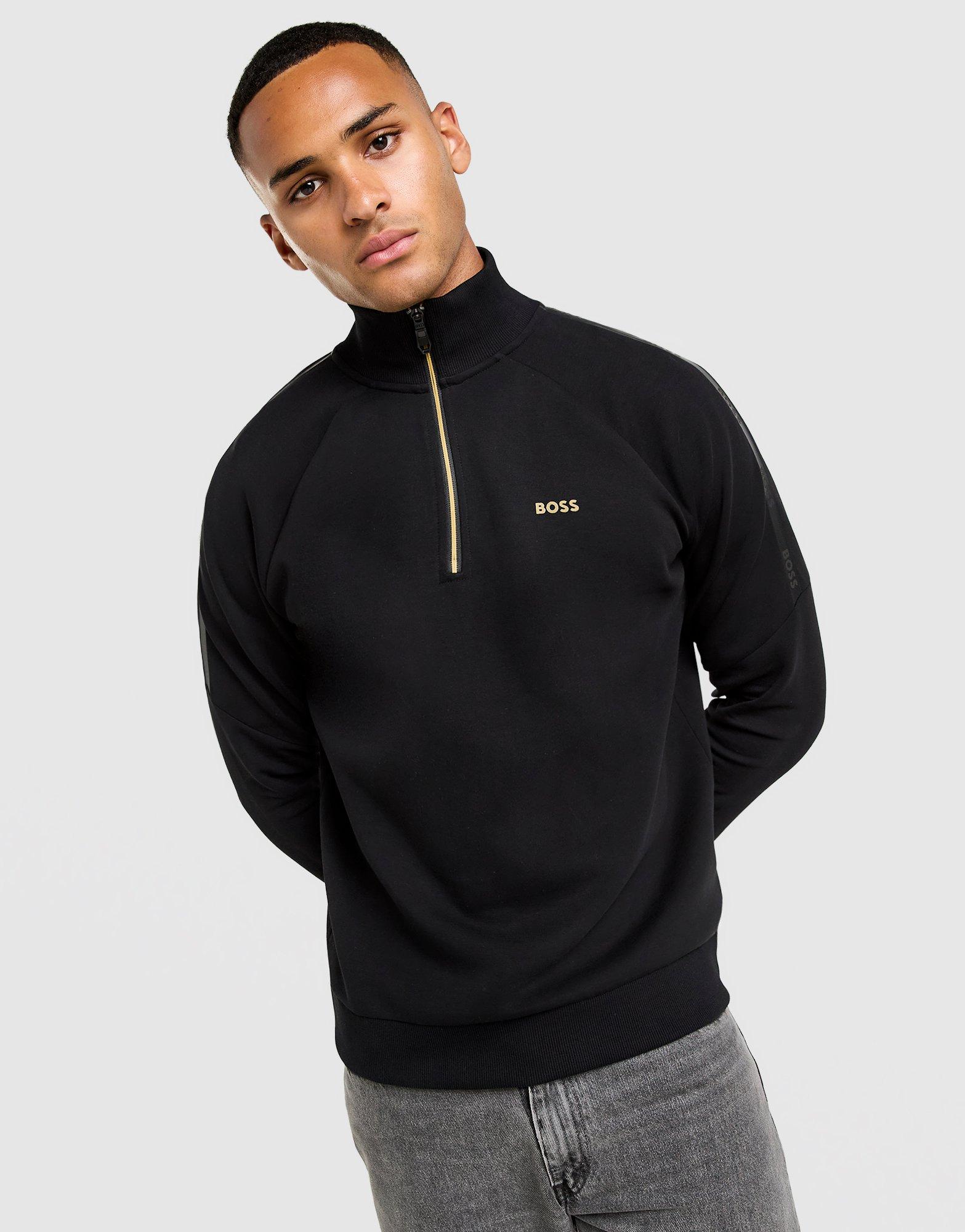 BOSS Tape 1/2 Zip Felpa