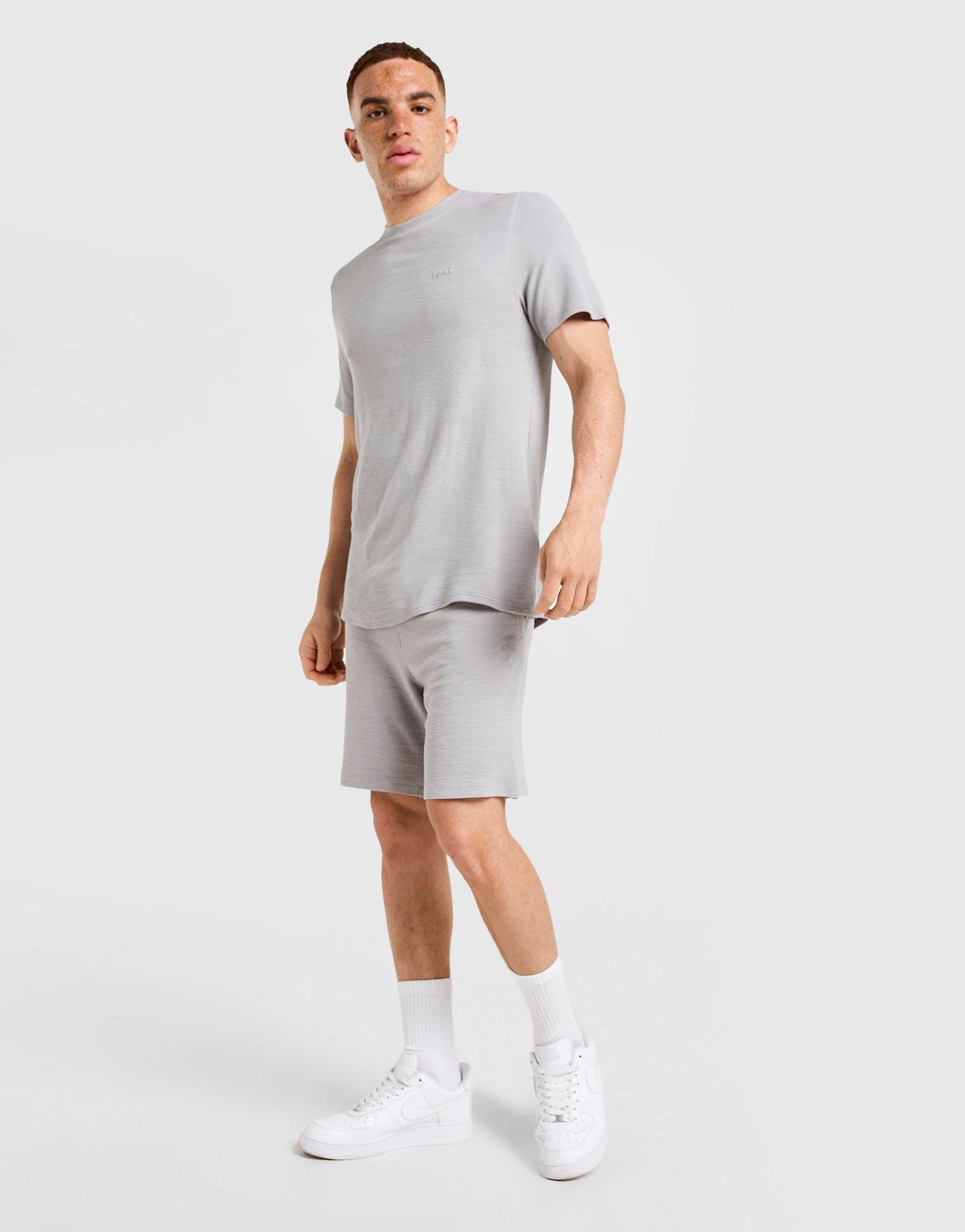 BOSS Ottoman Ribbed Shorts