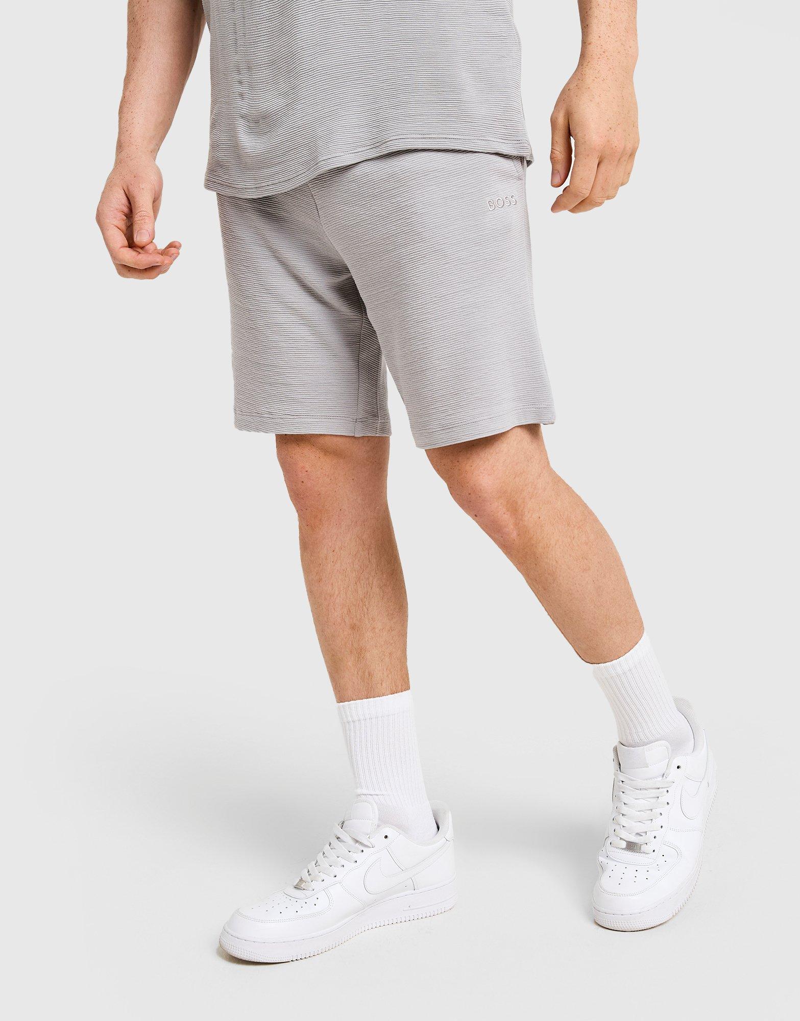 BOSS Ottoman Ribbed Shorts