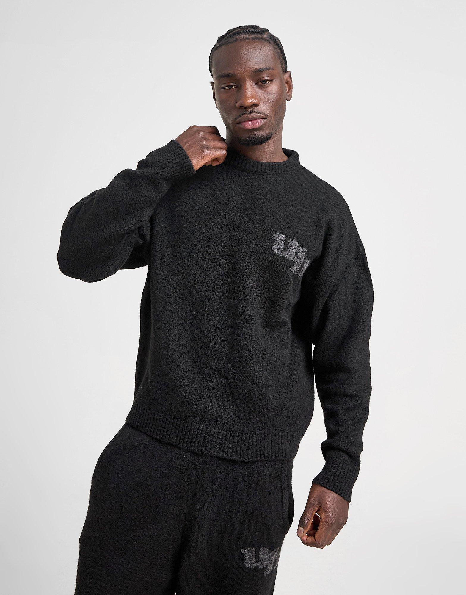 Unlike Humans Fuzzy Crew Jumper