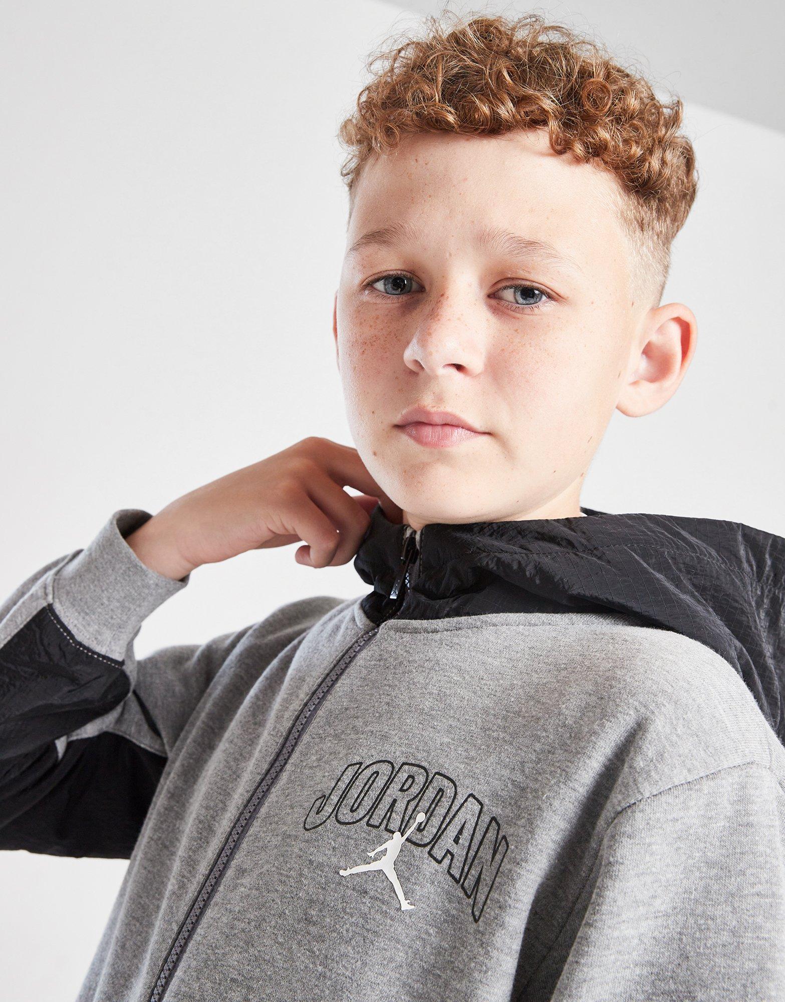 Jordan Ensemble de survêtement Ripstop Fleece Junior