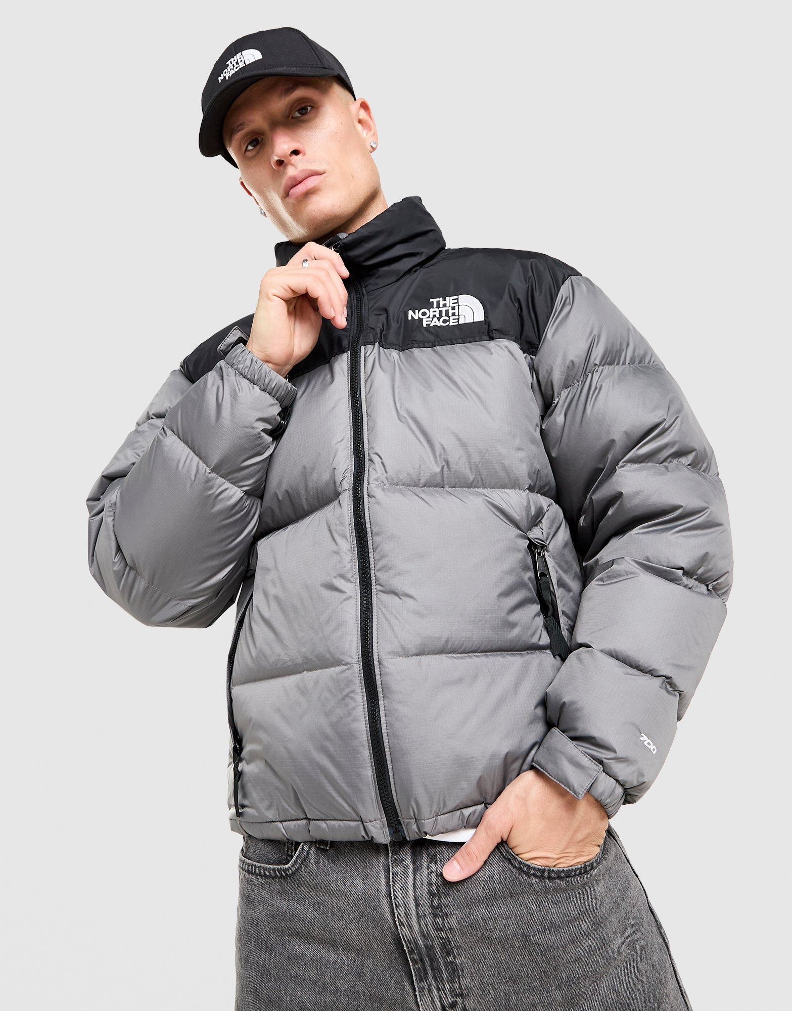 Grey The North Face Nuptse 1996 Jacket - JD Sports Global