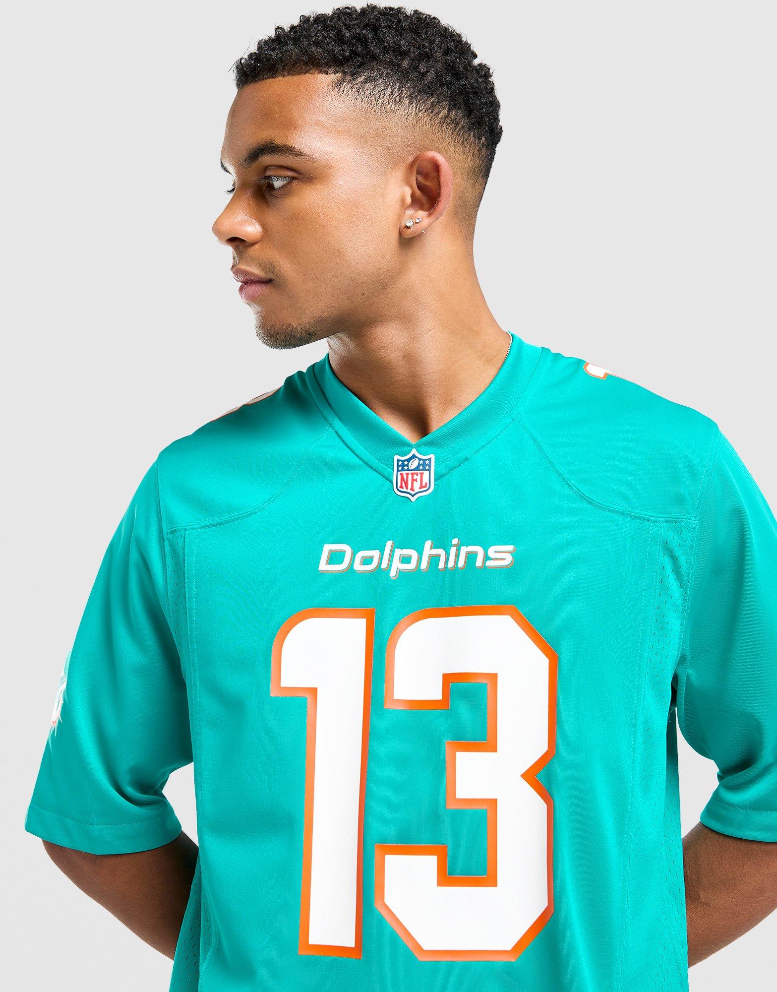 Green Nike NFL Miami Dolphins Marino #13 Jersey - JD Sports Global
