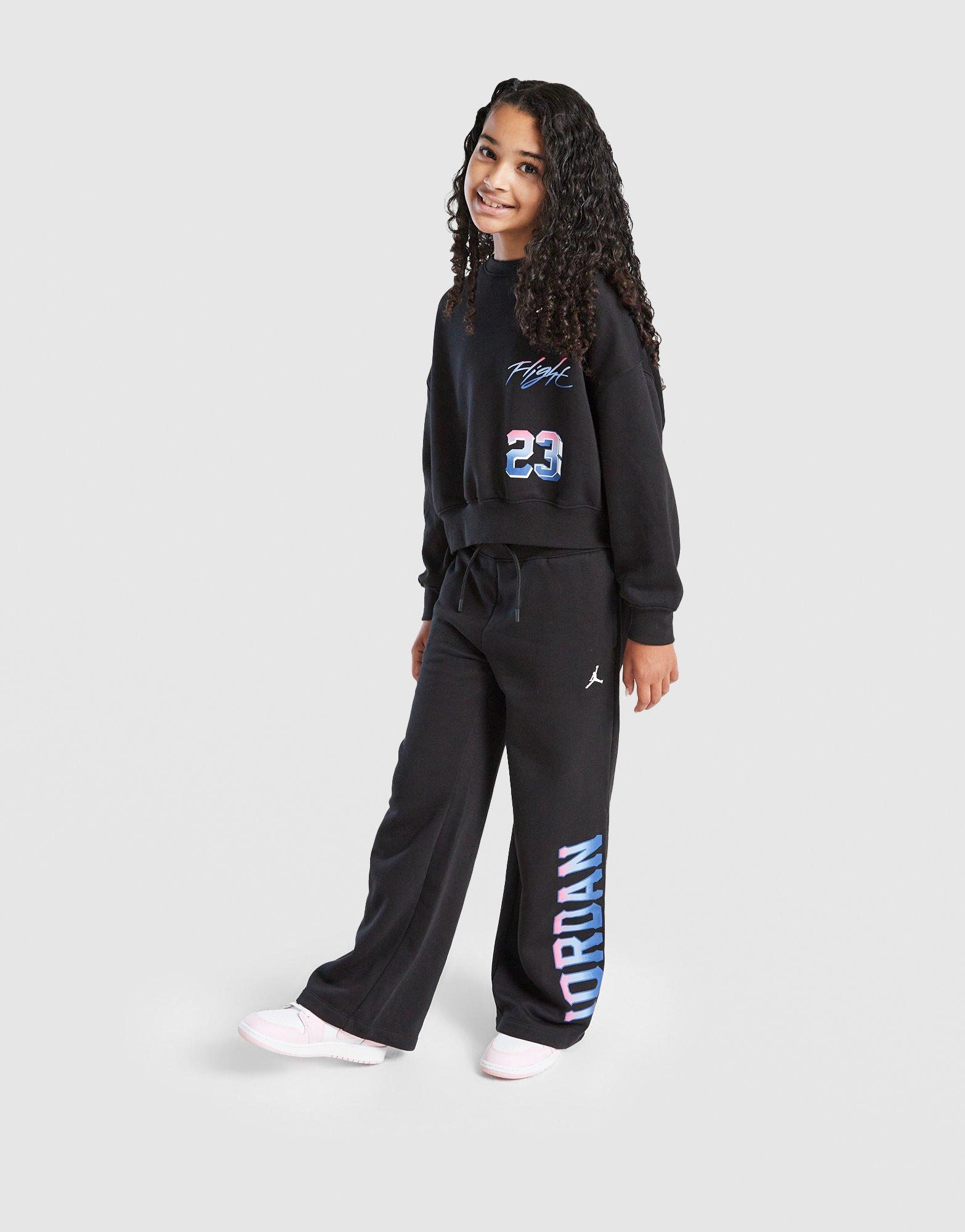 Jordan Sudadera Fade Back Hit Crew Girls' Júnior