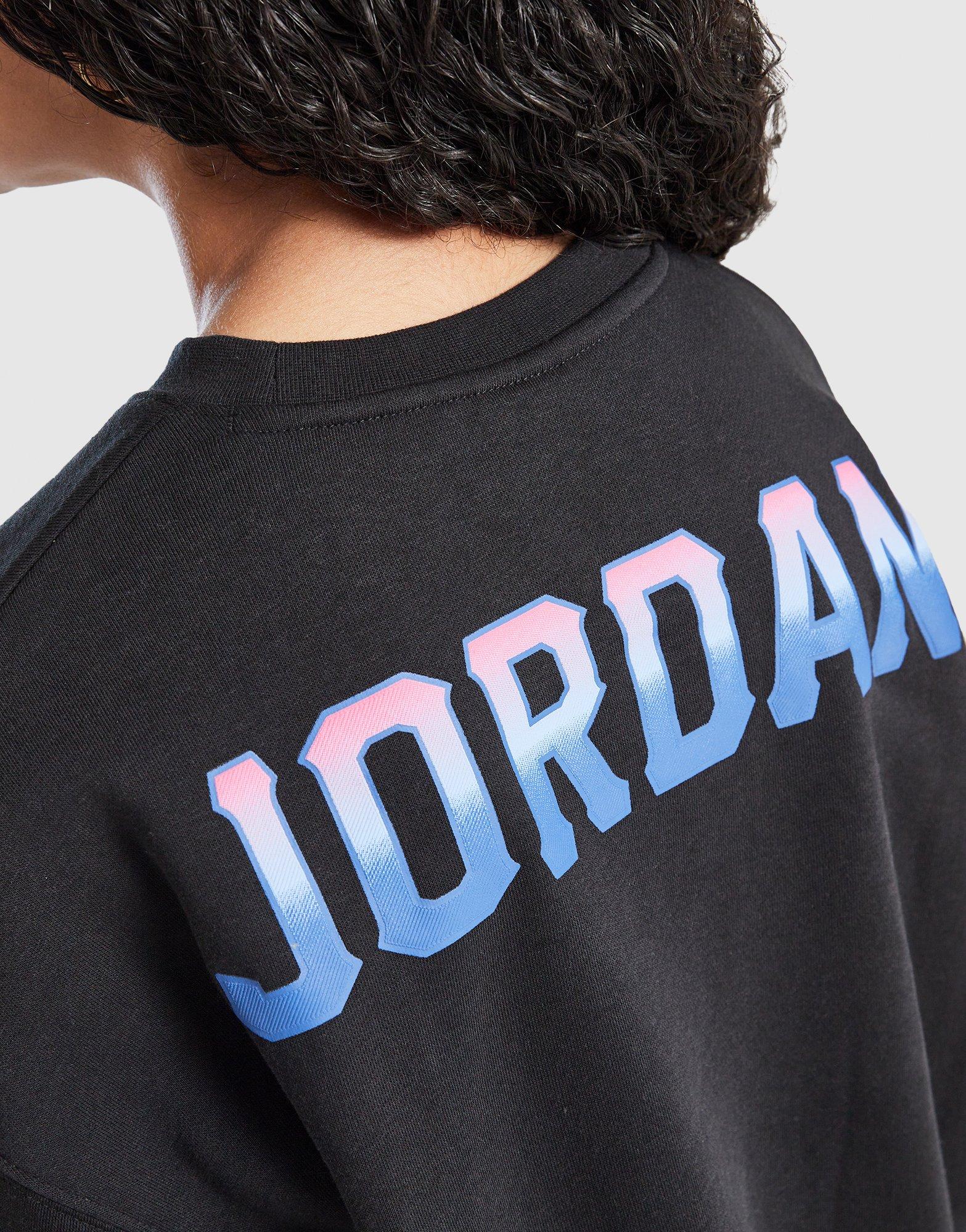 Jordan Sudadera Fade Back Hit Crew Girls' Júnior