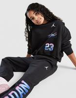 Jordan Girls' Fade Back Hit Felpa Crew Junior