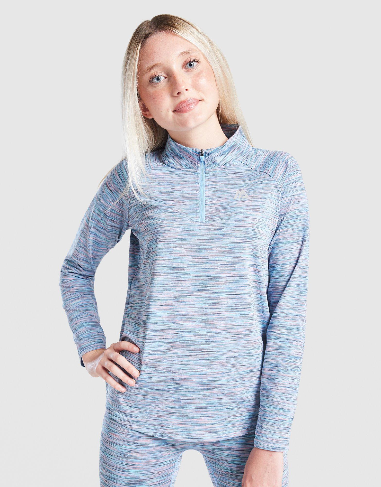 MONTIREX Girls' Trail 1/2 Zip Top Junior