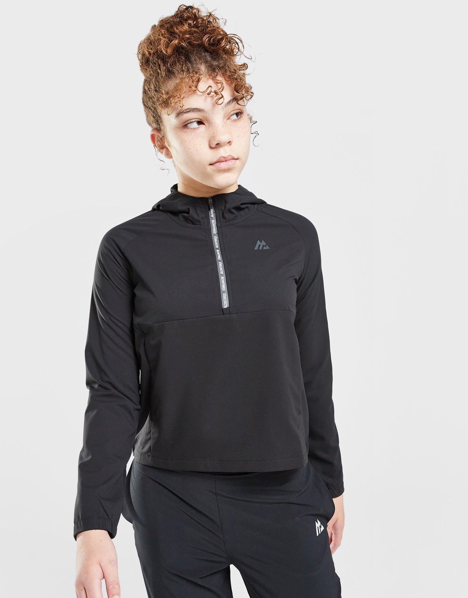 MONTIREX Girls' Rise 1/2 Zip Windbreaker Jacket Junior