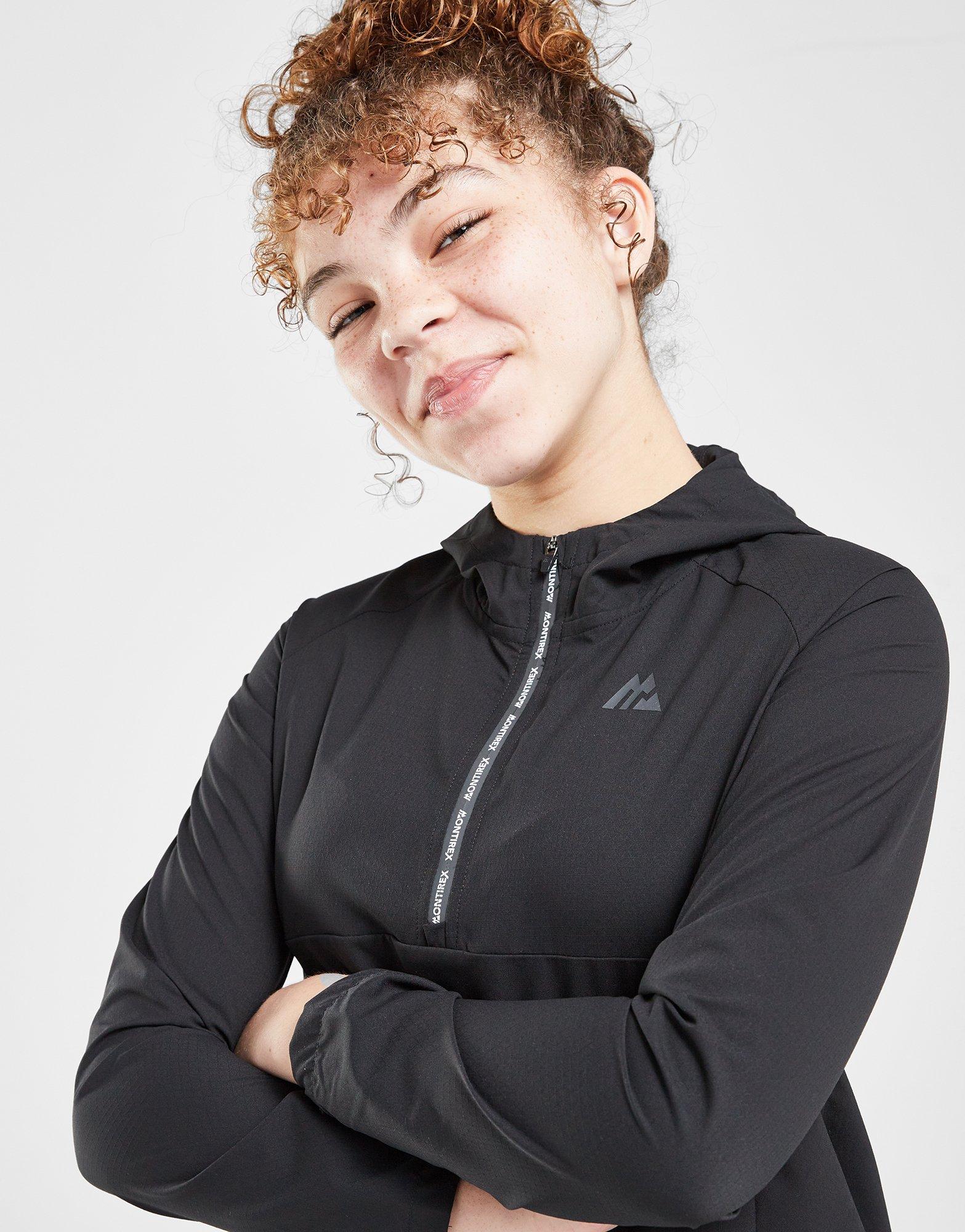 MONTIREX Girls' Rise 1/2 Zip Windbreaker Jacket Junior