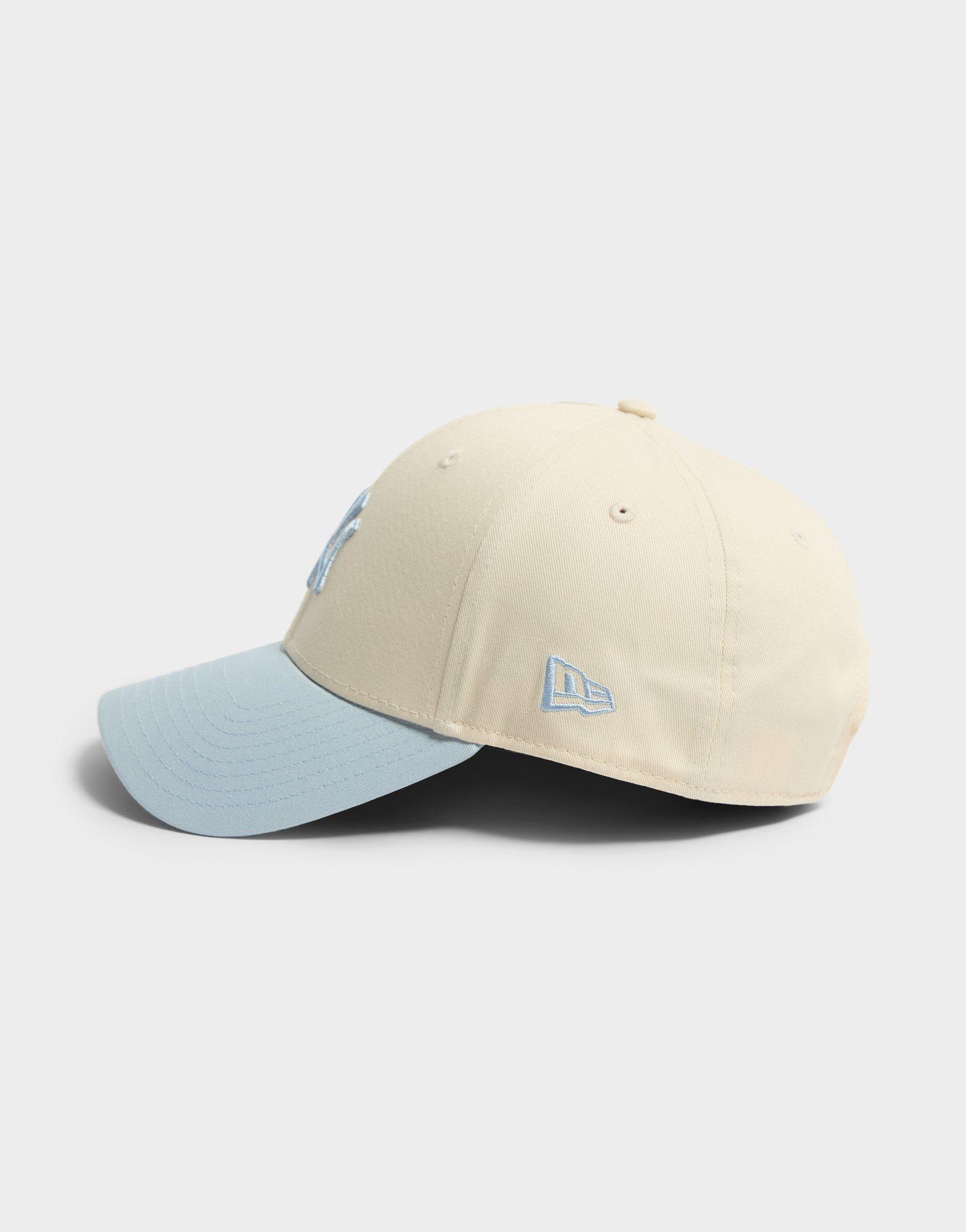 【New Era】9FORTY New York Yankees Cap MLB Pastel Blue Blue New Era MLB New York Yankees 9FORTY Pastel Cap - JD