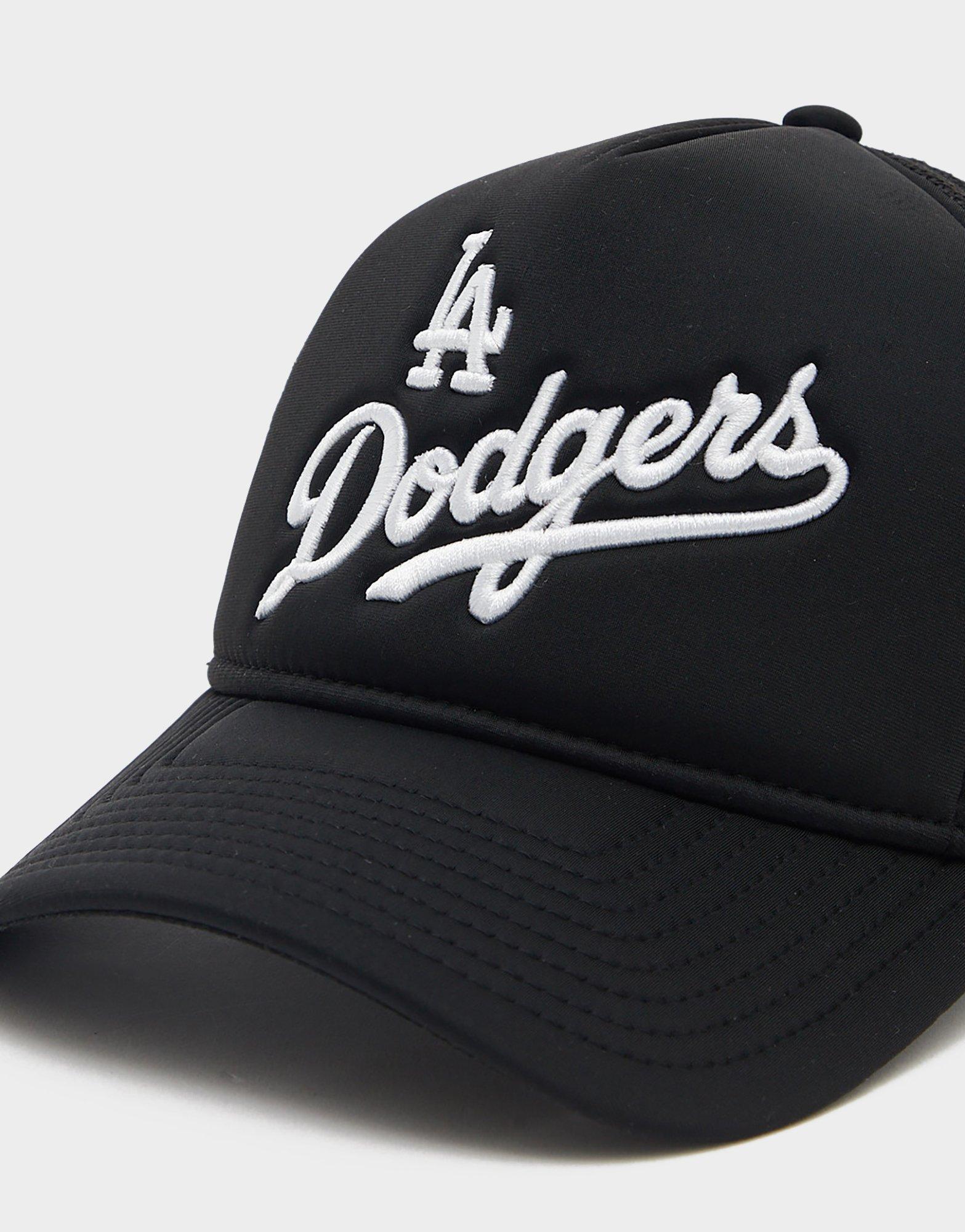 Black New Era MLB LA Dodgers Trucker Cap - JD Sports Global