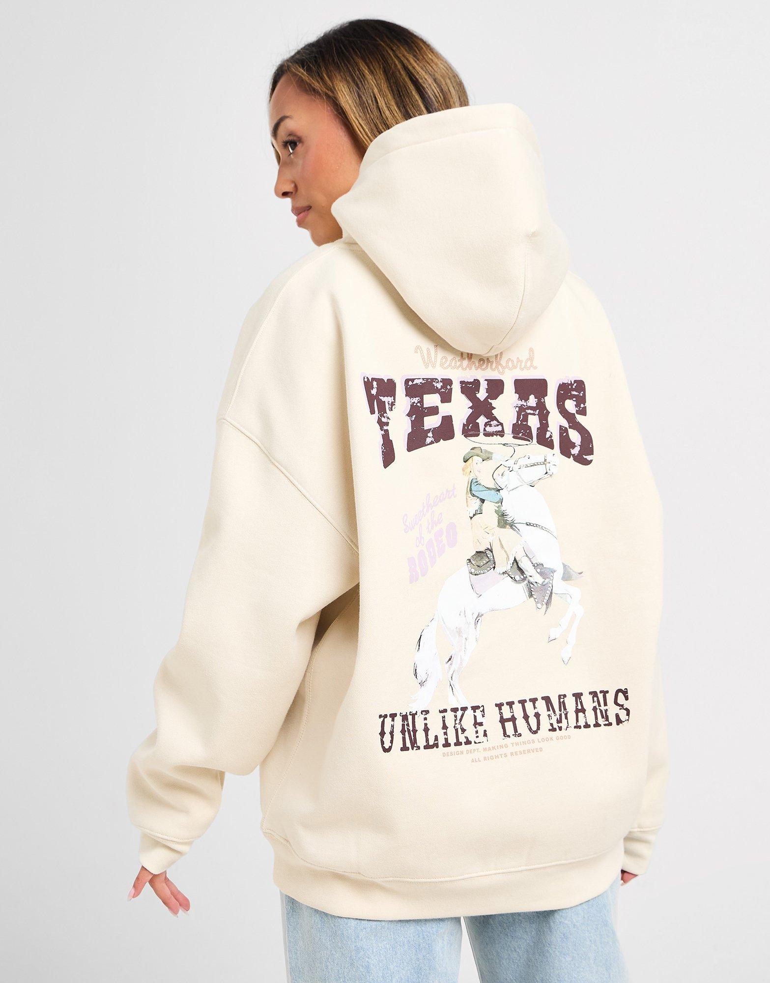Unlike Humans Texas Hoodie