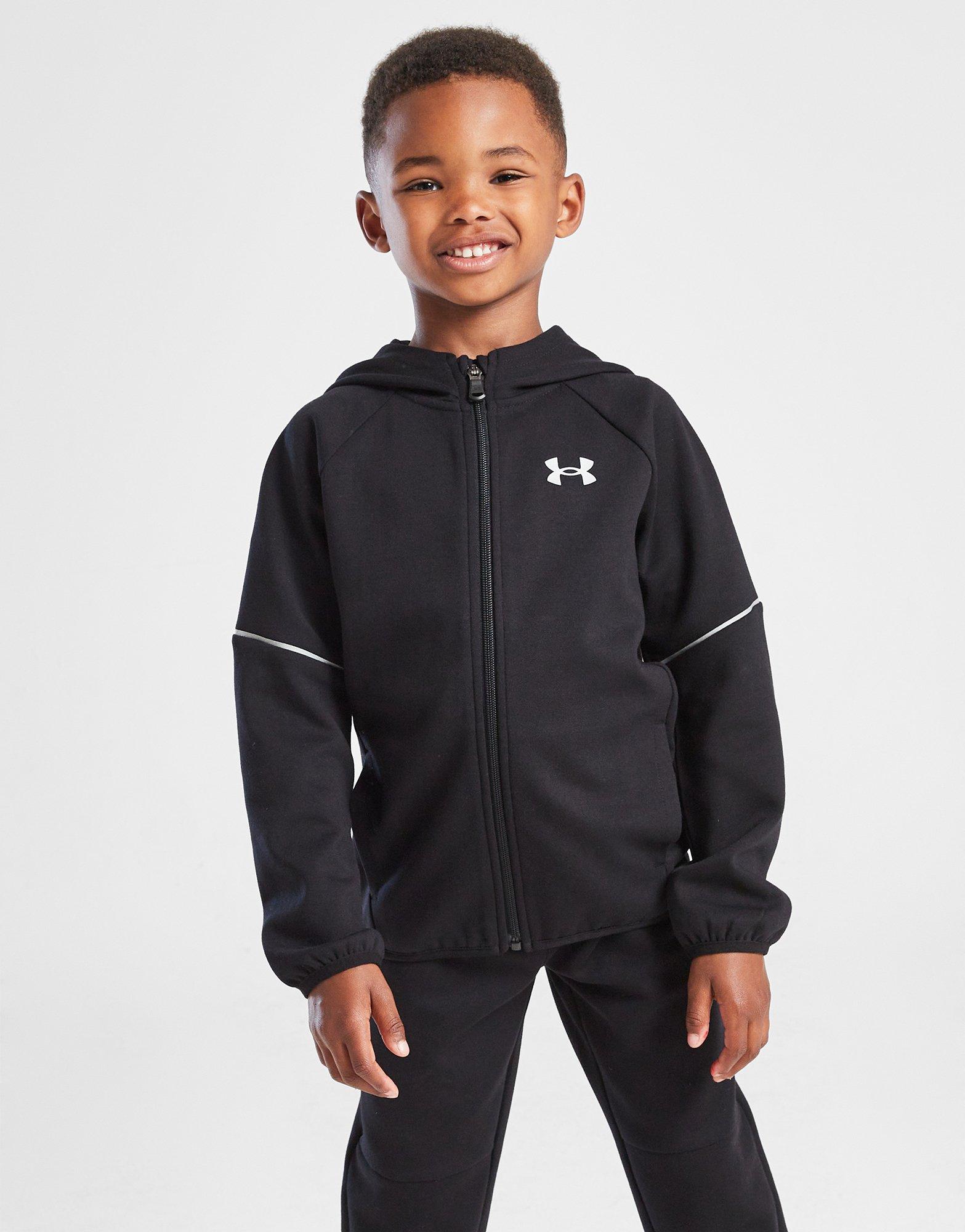 Under Armour Ensemble de survêtement zippé Double Knit Enfant