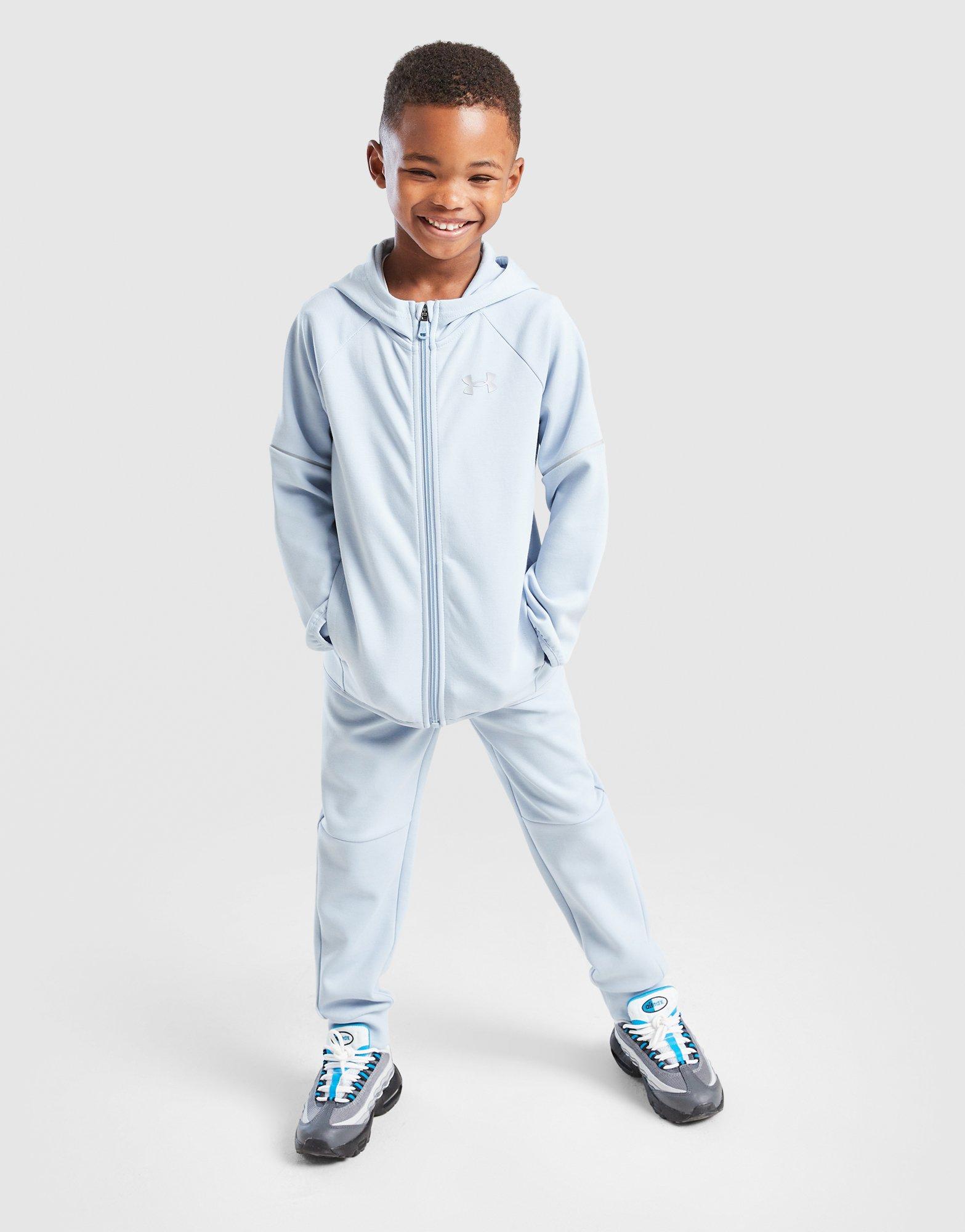 Under Armour Double Knit Full Zip Tracksuit Children