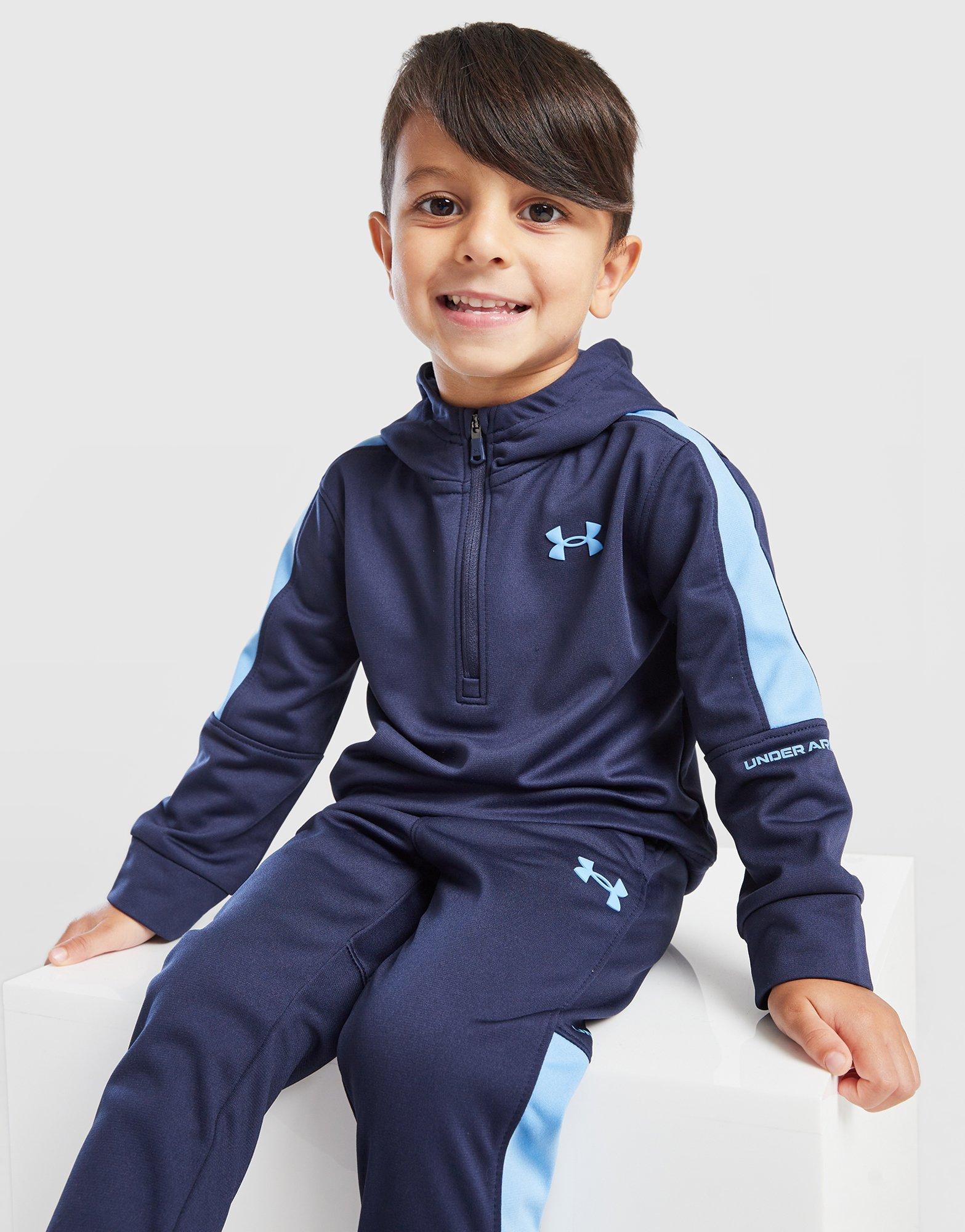 Under Armour Poly Colour Block 1/4 Zip Completo Neonato